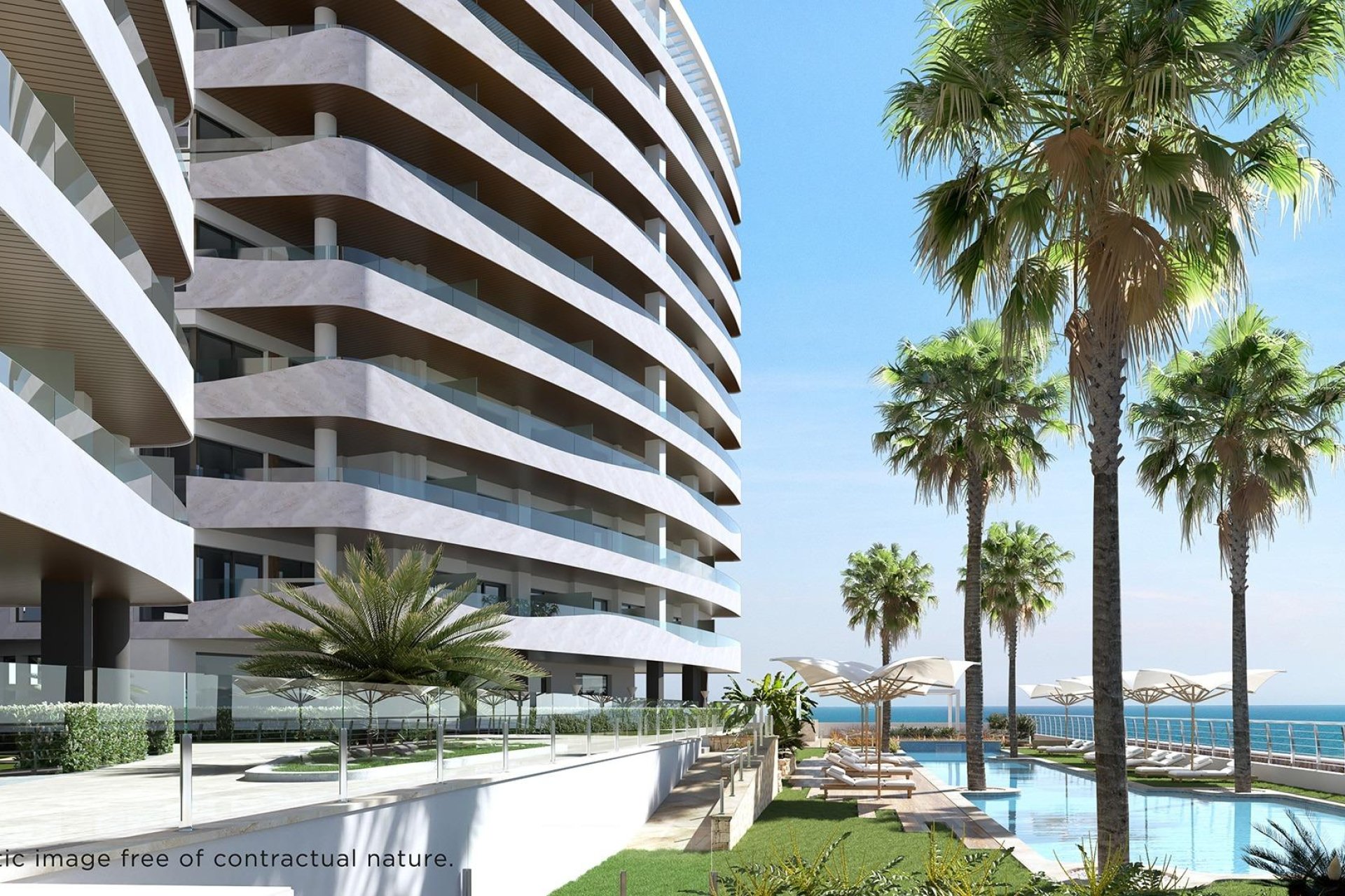 Nieuwbouw Woningen - Appartement / flat - La Manga del Mar Menor - 1ª Linea Del Mar Mediterraneo