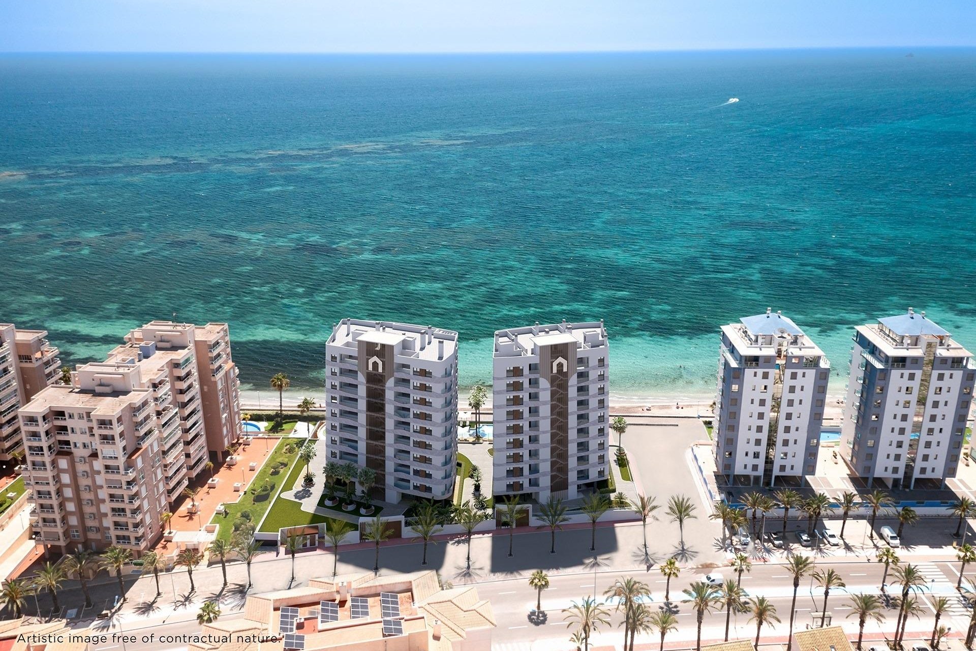 Nieuwbouw Woningen - Appartement / flat - La Manga del Mar Menor - 1ª Linea Del Mar Mediterraneo