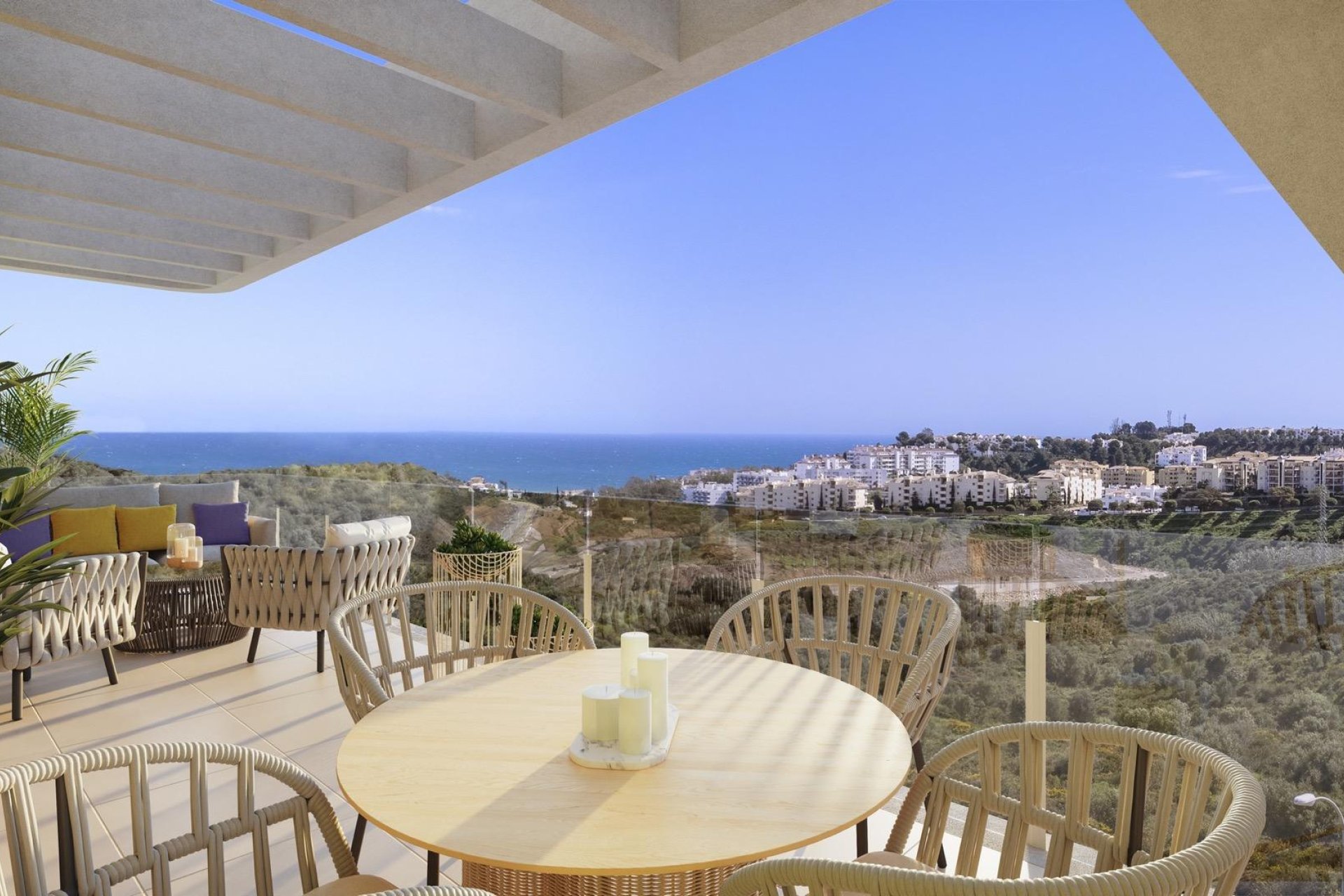 Nieuwbouw Woningen - Appartement / flat - Mijas - Calaburra - Chaparral