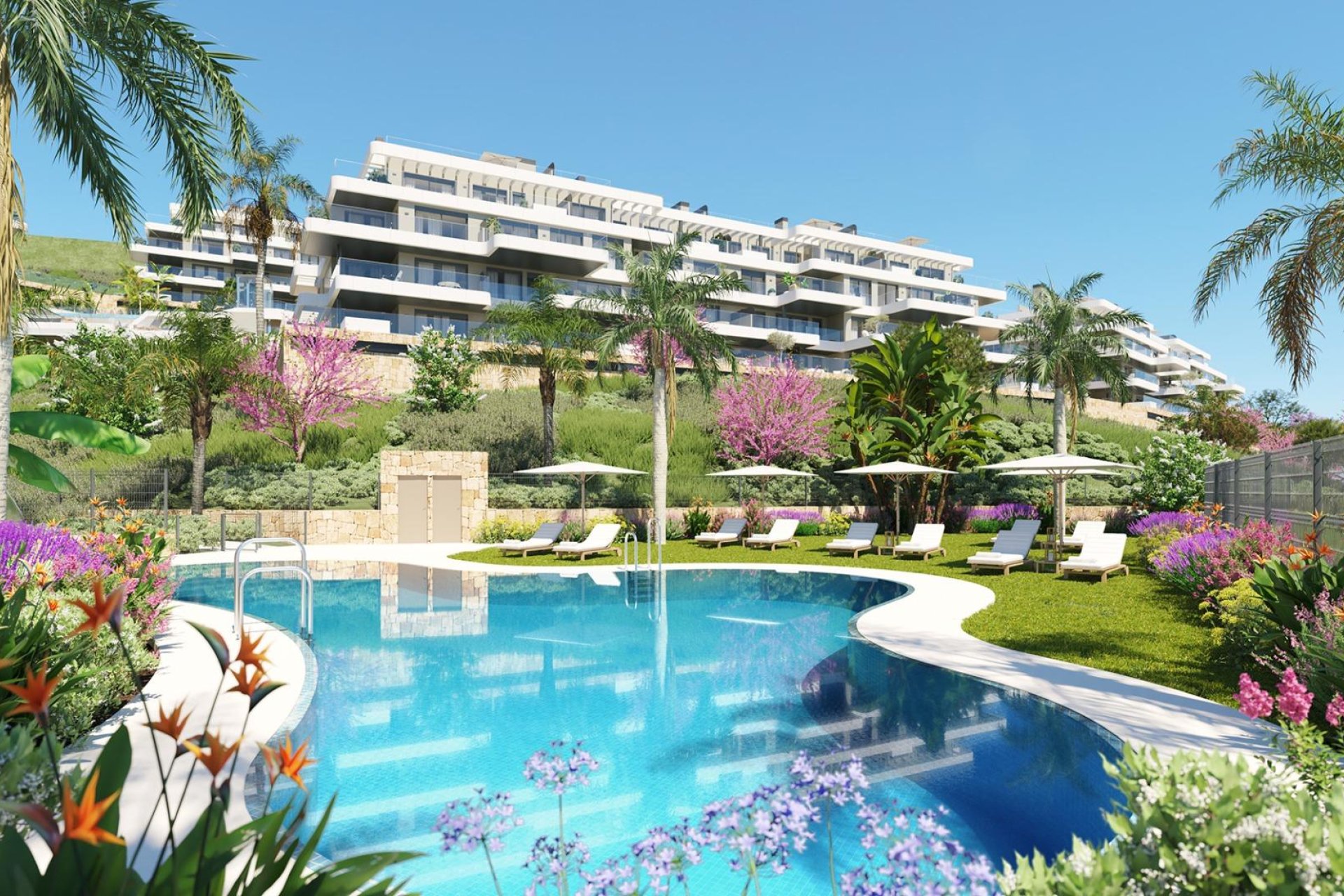 Nieuwbouw Woningen - Appartement / flat - Mijas - Calanova