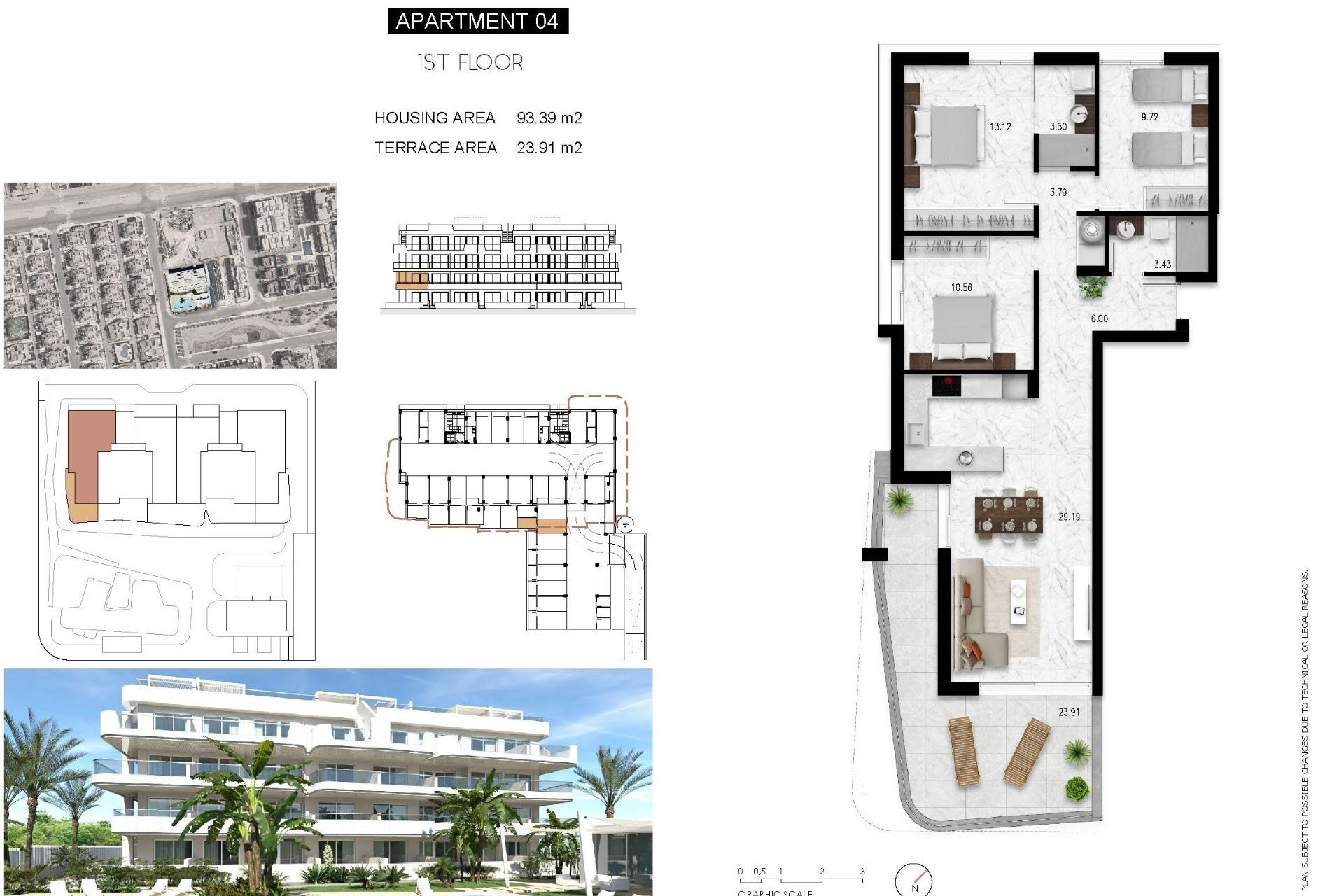 Nieuwbouw Woningen - Appartement / flat - Orihuela Costa - Lomas de Cabo Roig