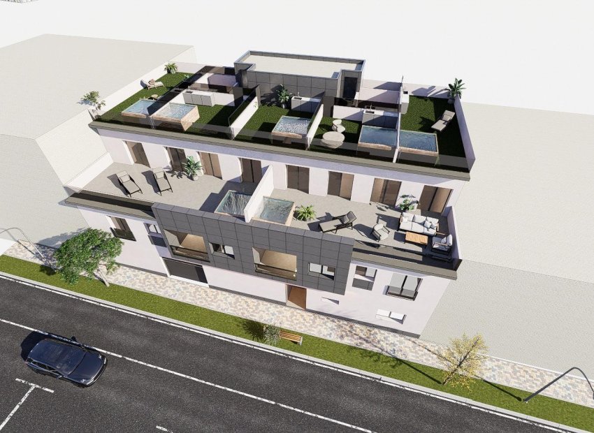 Nieuwbouw Woningen - Appartement / flat - Pilar de la Horadada - pueblo