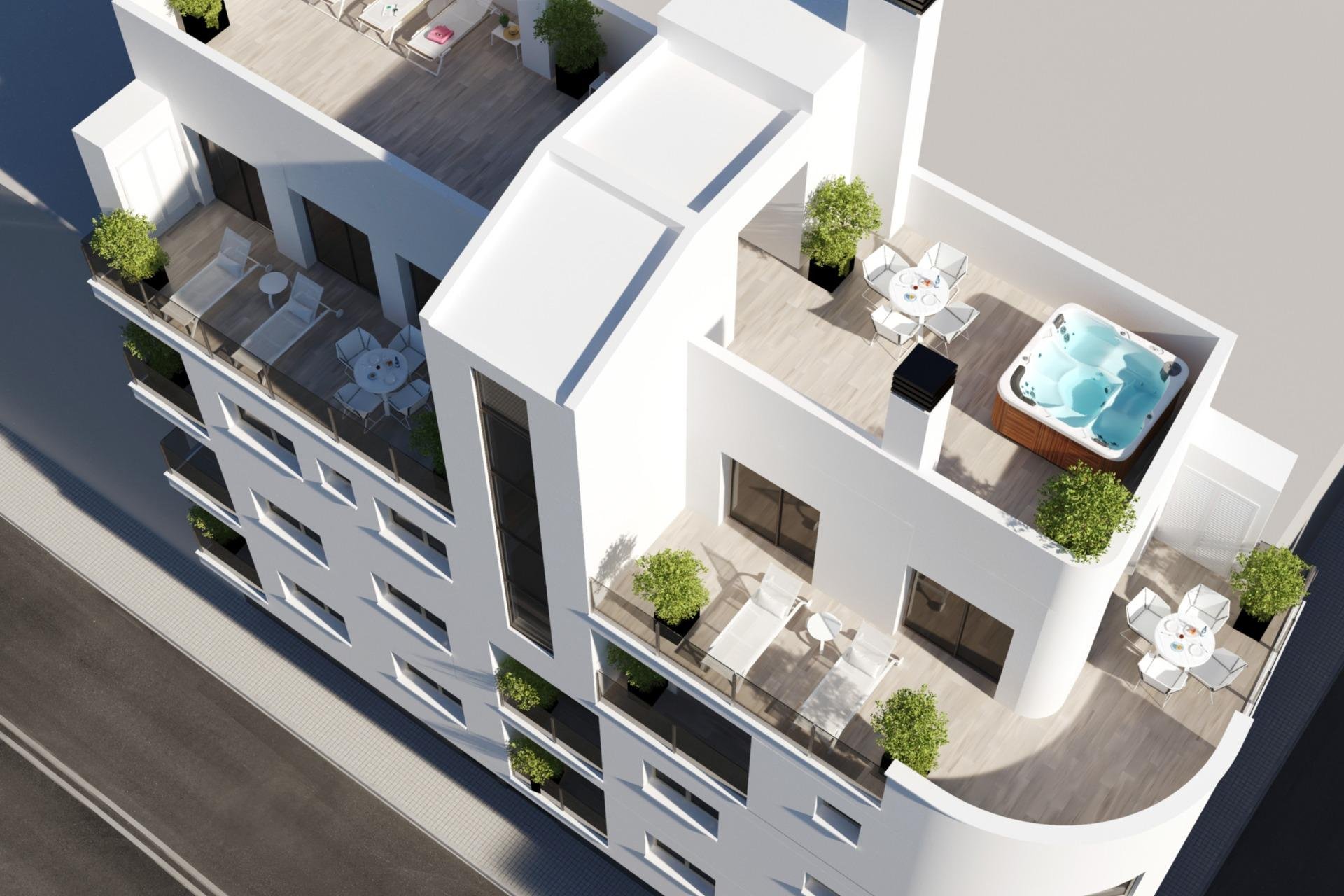 Nieuwbouw Woningen - Appartement / flat - Torrevieja - Center