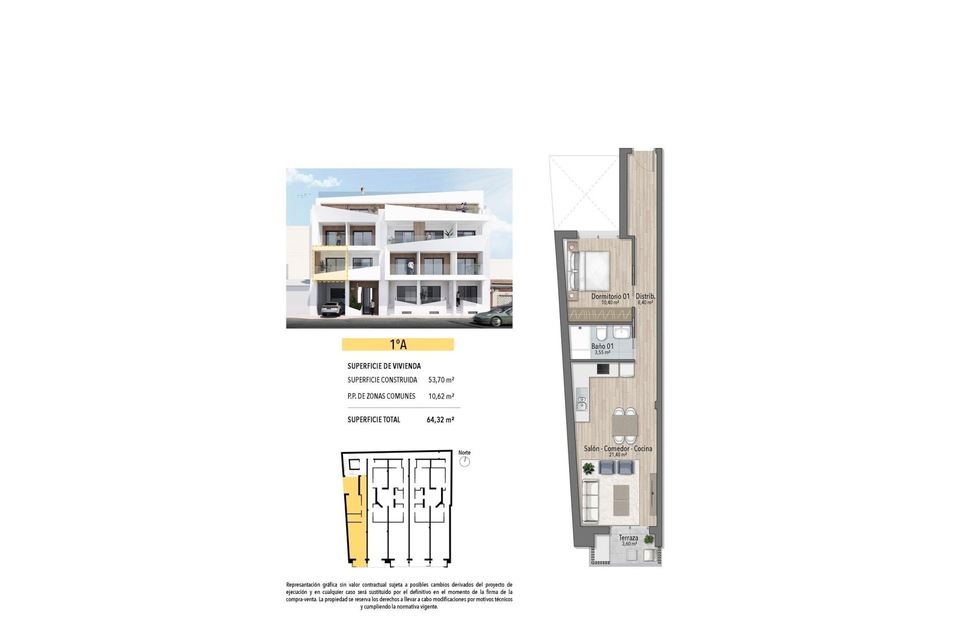 Nieuwbouw Woningen - Appartement / flat - Torrevieja - Playa de El Cura