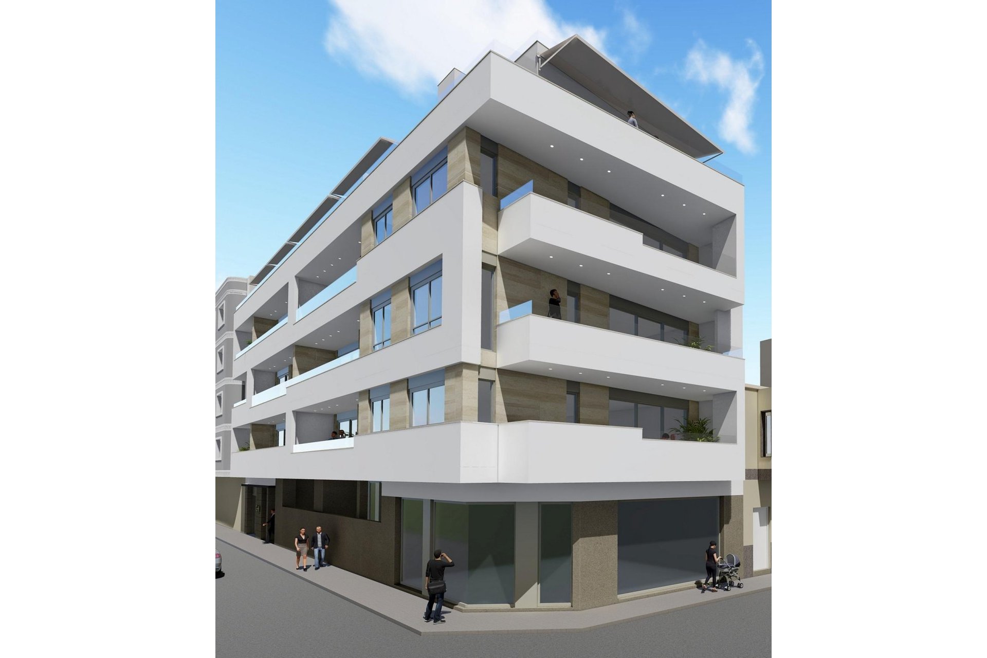 Nieuwbouw Woningen - Appartement / flat - Torrevieja - Playa del Cura