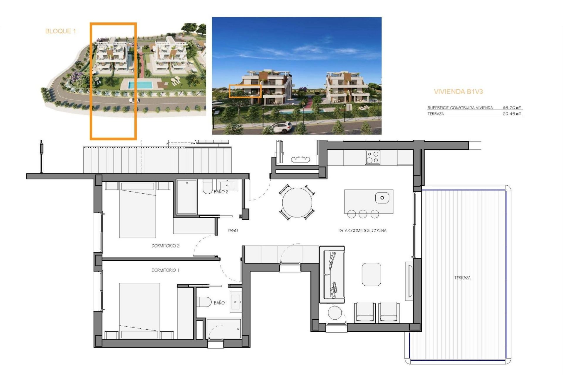 Nieuwbouw Woningen - Appartement - Fuente Álamo - Hacienda del Alamo