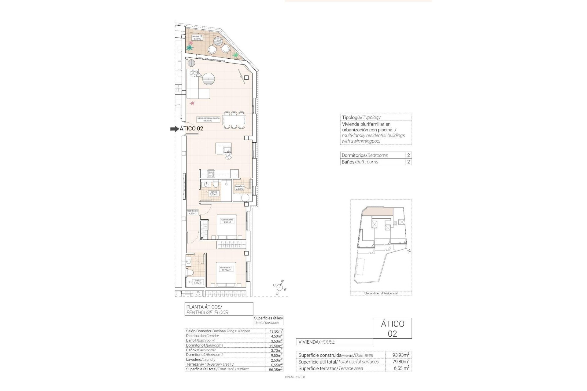 Nieuwbouw Woningen - Appartement - Hondón de las Nieves - Pueblo