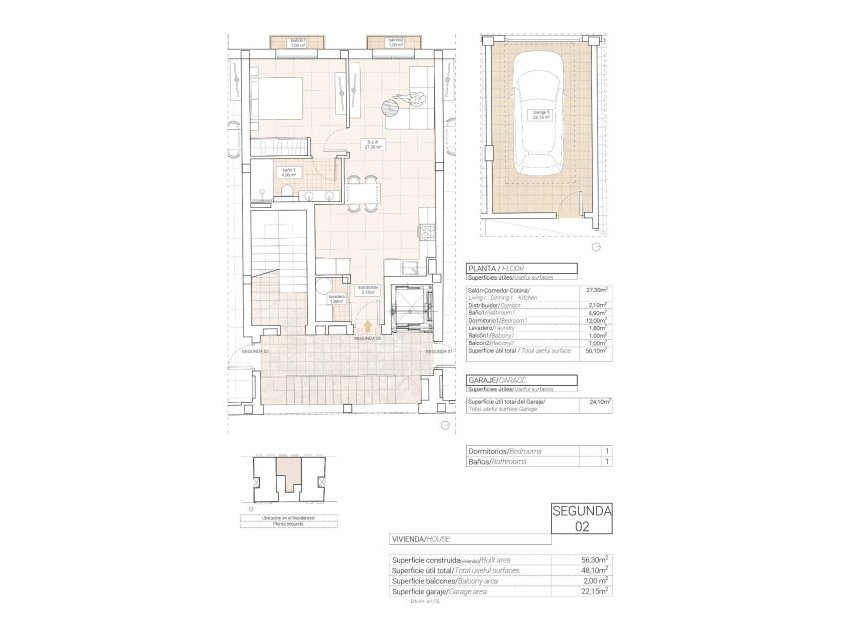 Nieuwbouw Woningen - Appartement - Hondón de las Nieves