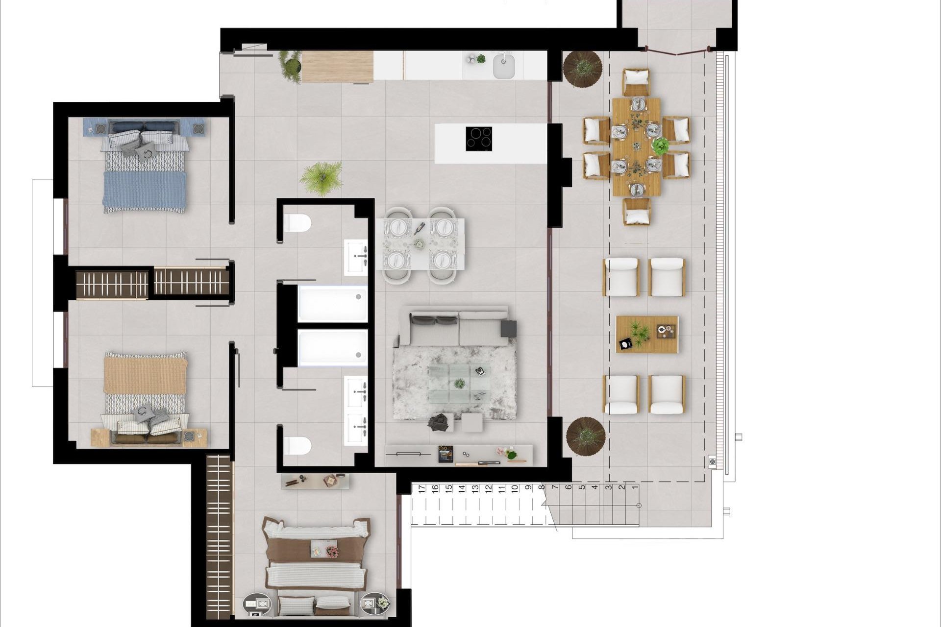 Nieuwbouw Woningen - Appartement - Istán - Cerros De Los Lagos