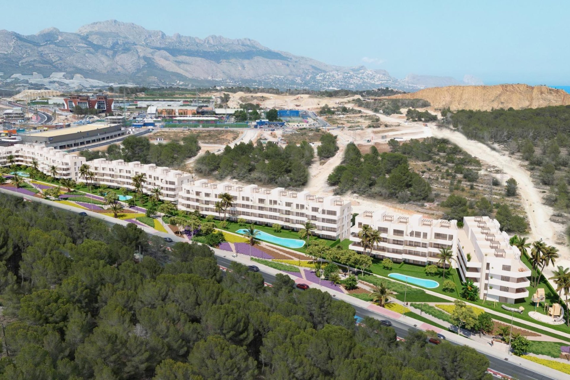 Nieuwbouw Woningen - Appartement - La Nucía - Ciudad del Deporte