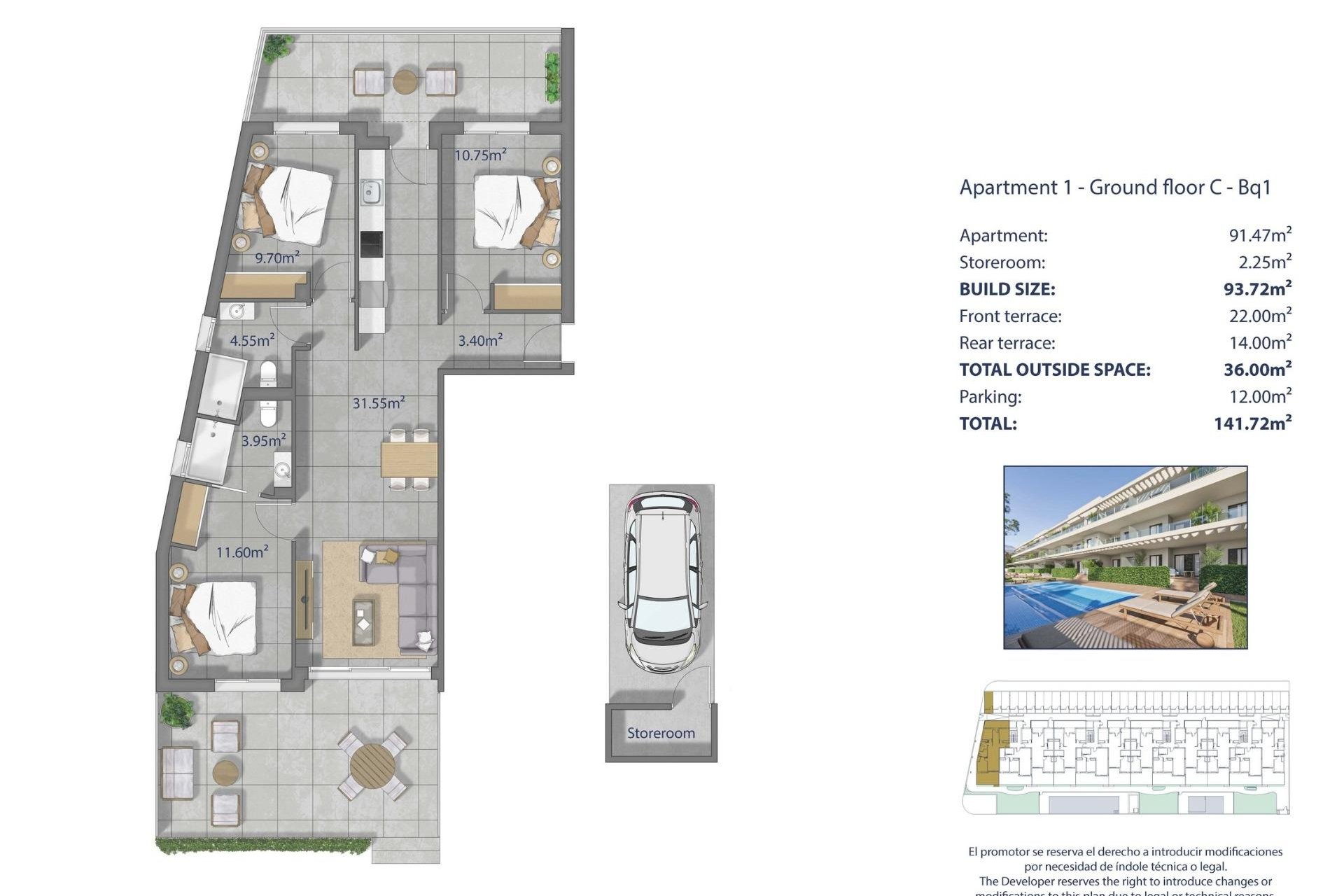 Nieuwbouw Woningen - Appartement - Los Alcazares - Los Narejos