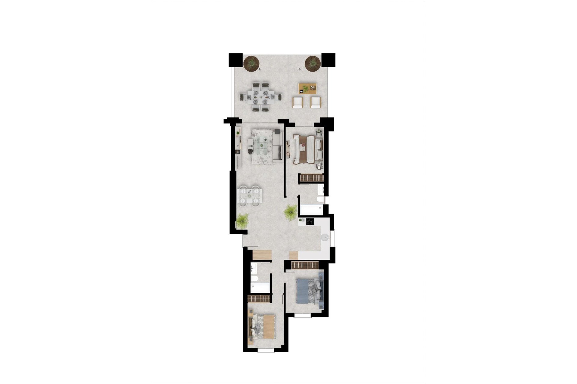 Nieuwbouw Woningen - Appartement - Manilva - Bahia de las Rocas