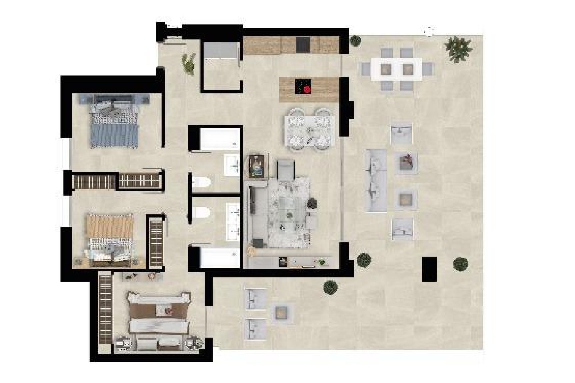 Nieuwbouw Woningen - Appartement - Mijas - Calanova