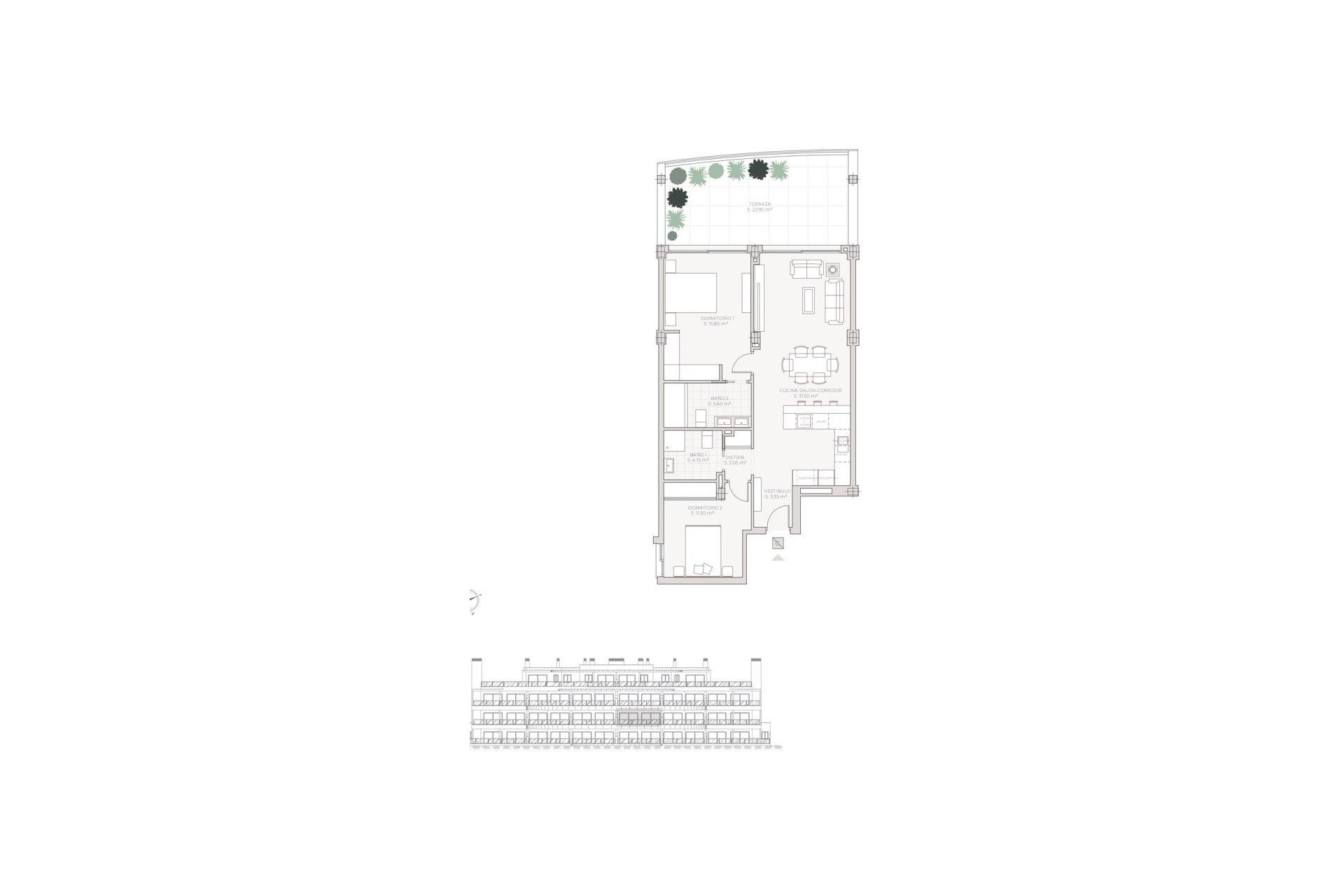 Nieuwbouw Woningen - Appartement - Mijas - Cerrado del Aguila Golf and Resort