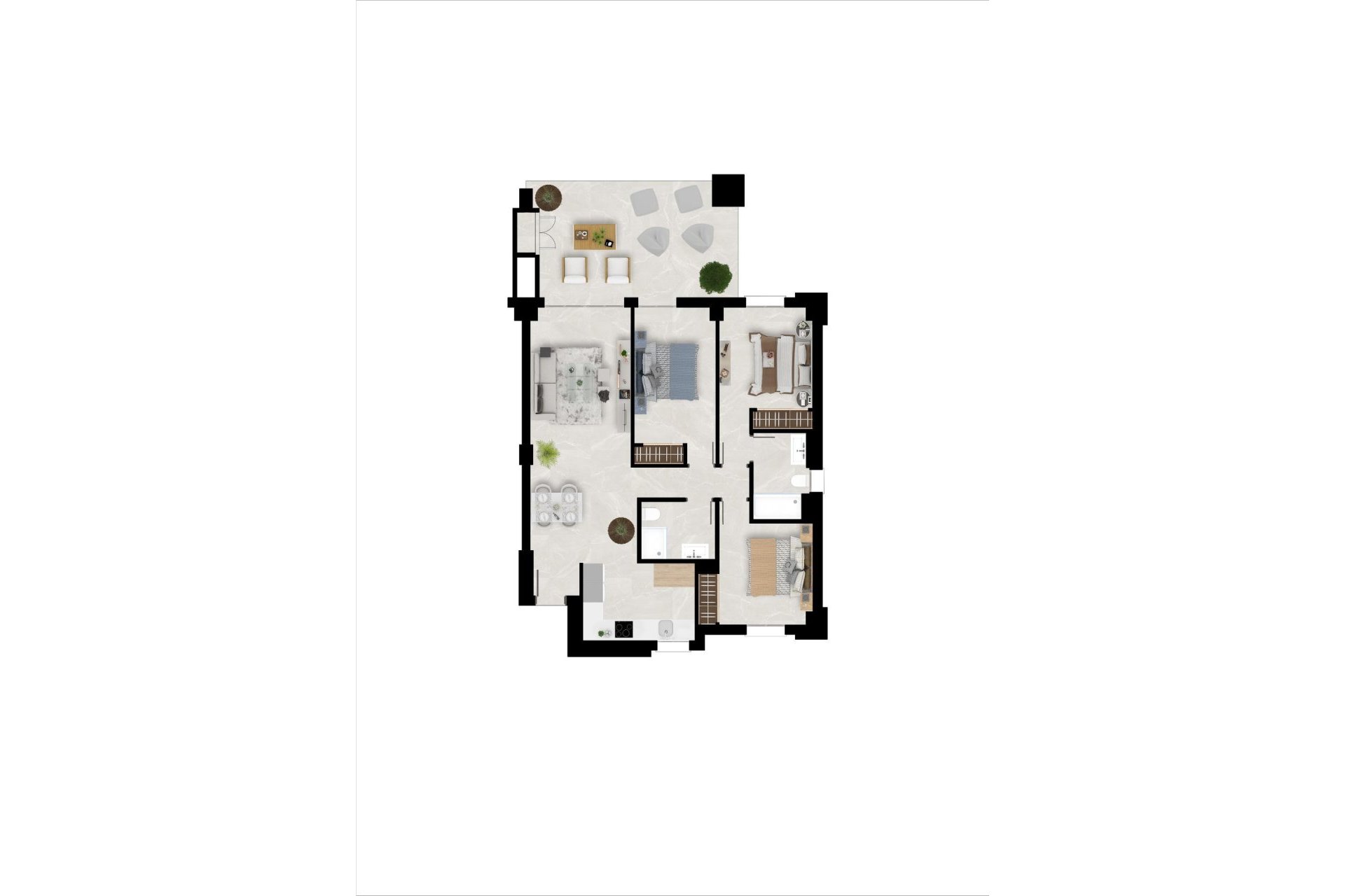Nieuwbouw Woningen - Appartement - Mijas - Hipódromo Costa del Sol