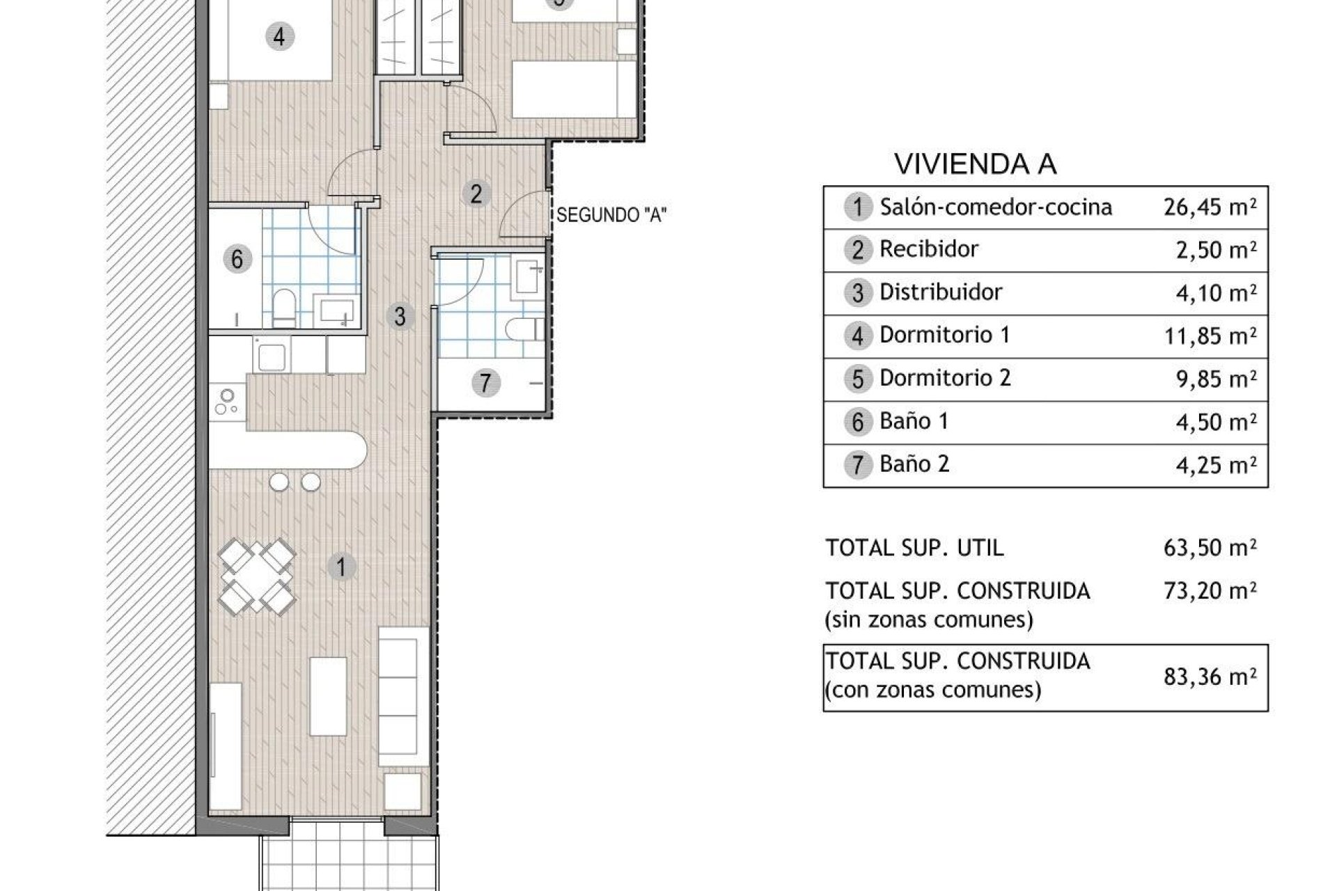 Nieuwbouw Woningen - Appartement - Puerto de Mazarron - Playa del Puerto