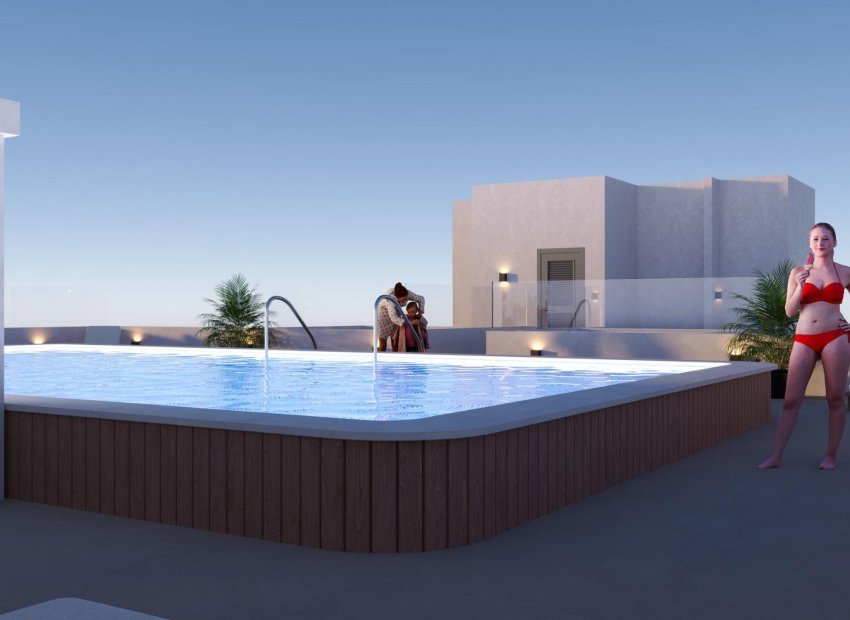 Nieuwbouw Woningen - Appartement - San Miguel de Salinas