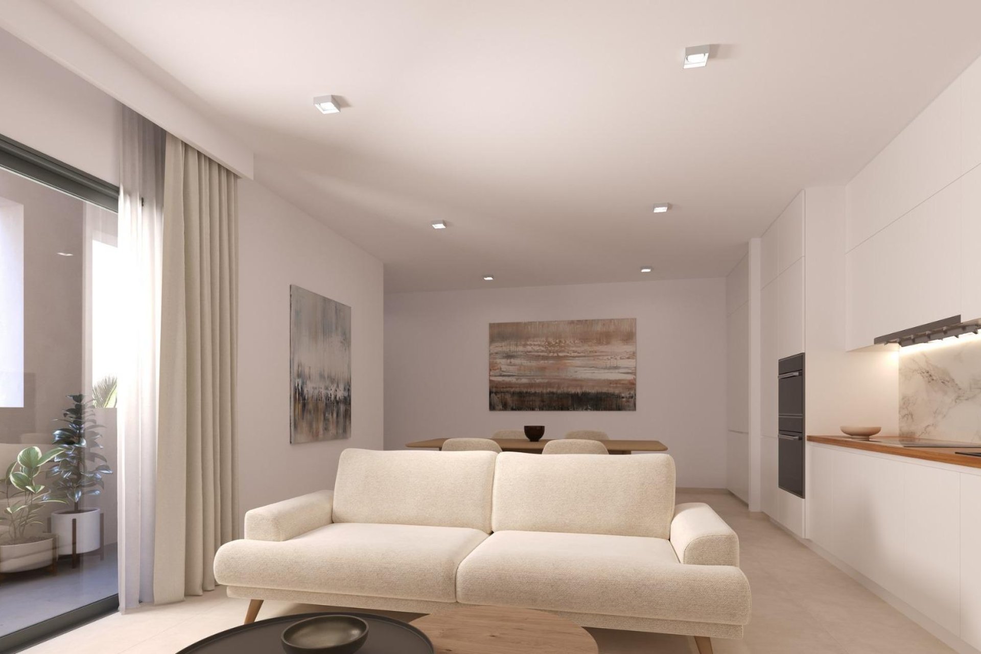 Nieuwbouw Woningen - Appartement - San Miguel de Salinas