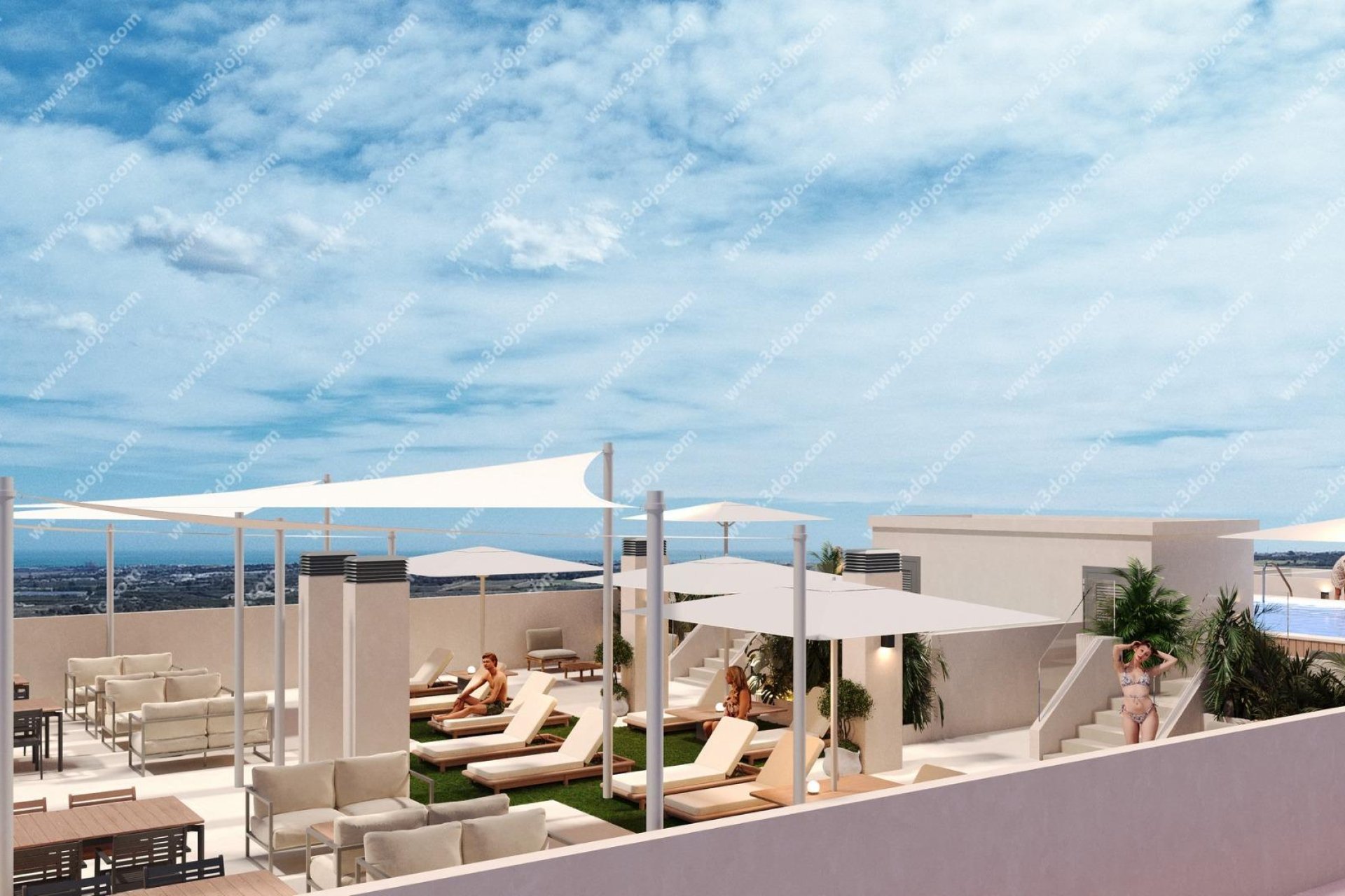 Nieuwbouw Woningen - Appartement - San Miguel de Salinas