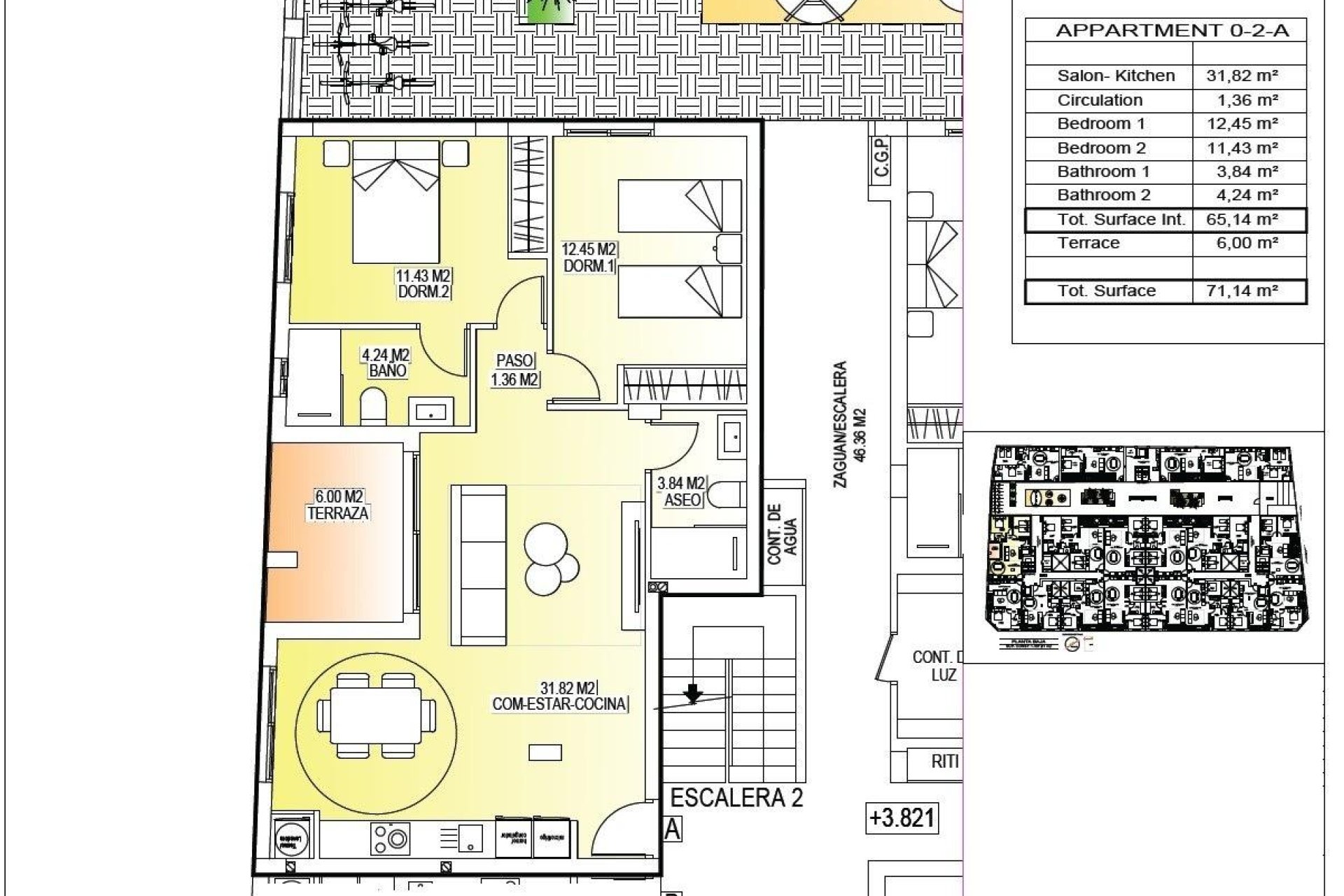 Nieuwbouw Woningen - Appartement - San Miguel de Salinas