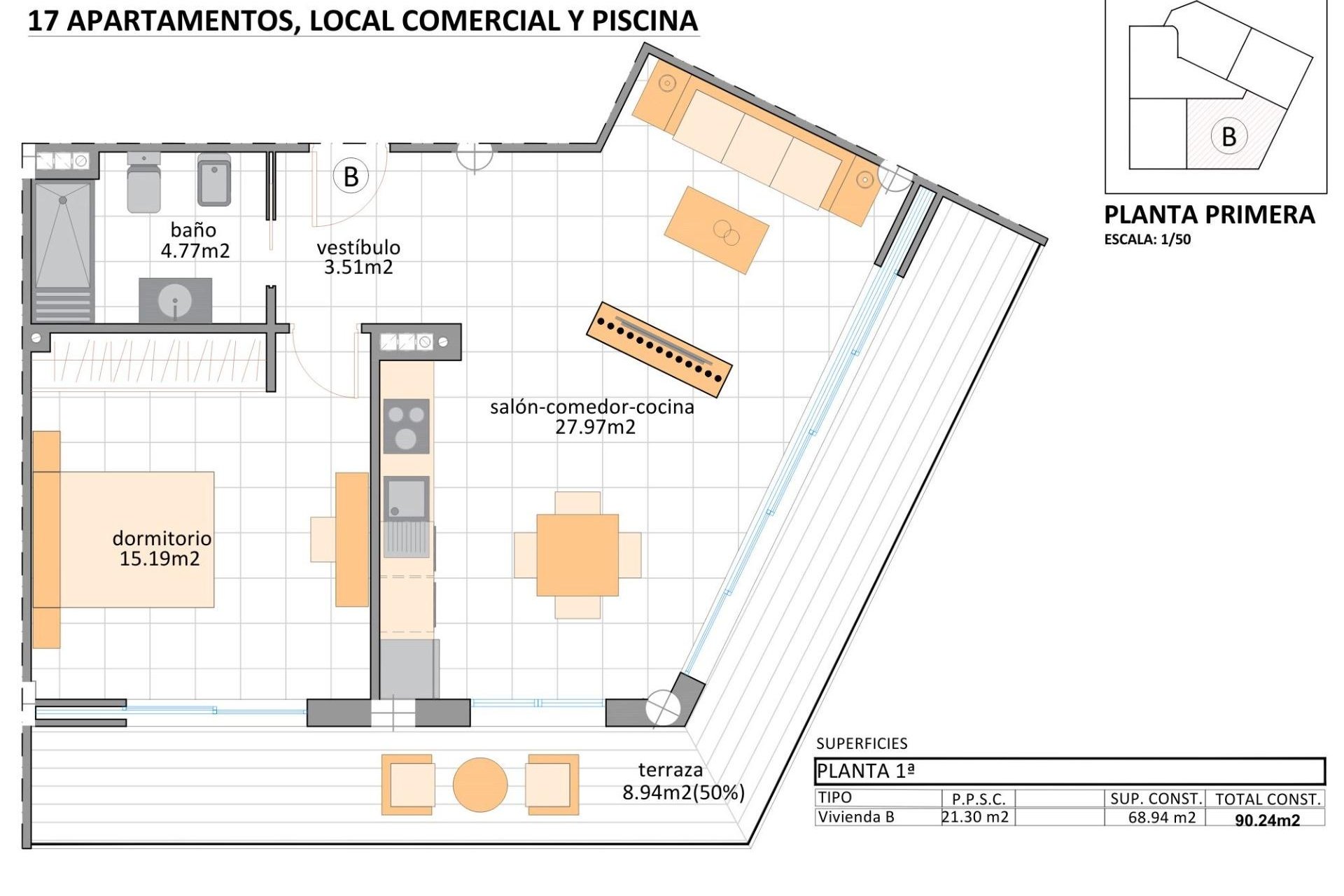 Nieuwbouw Woningen - Appartement - San Pedro del Pinatar - Lo pagan