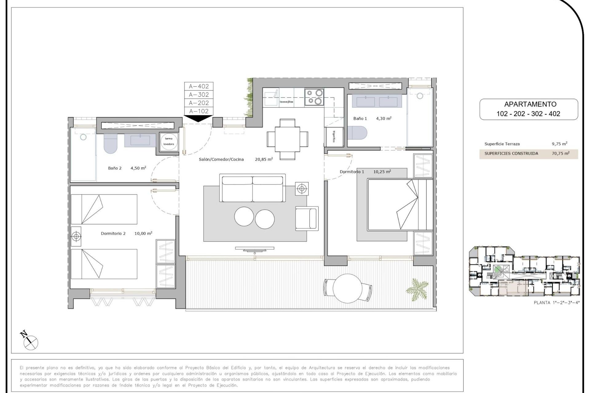 Nieuwbouw Woningen - Appartement - San Pedro del Pinatar - Lo pagan
