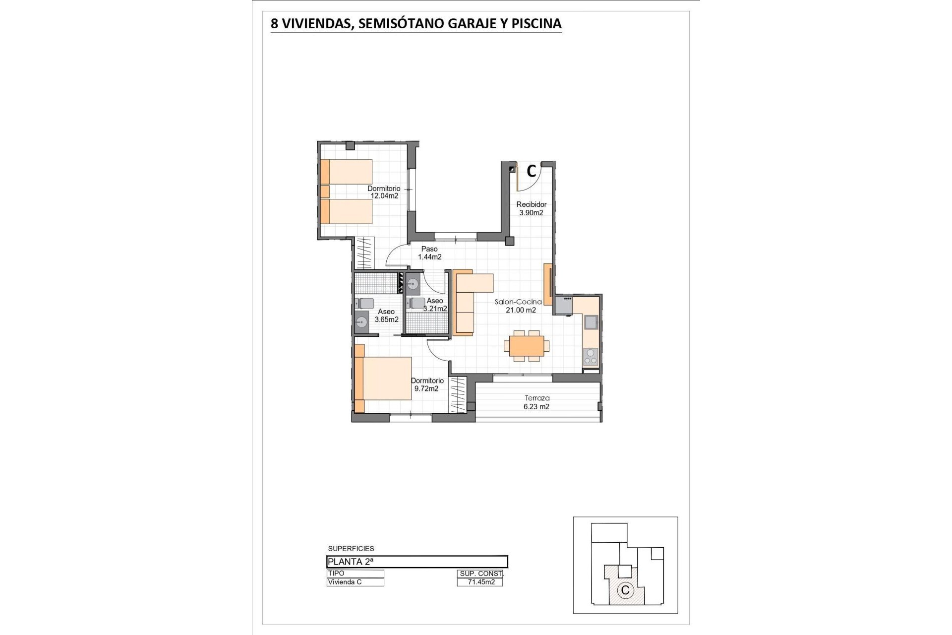 Nieuwbouw Woningen - Appartement - San Pedro del Pinatar - Lo pagan