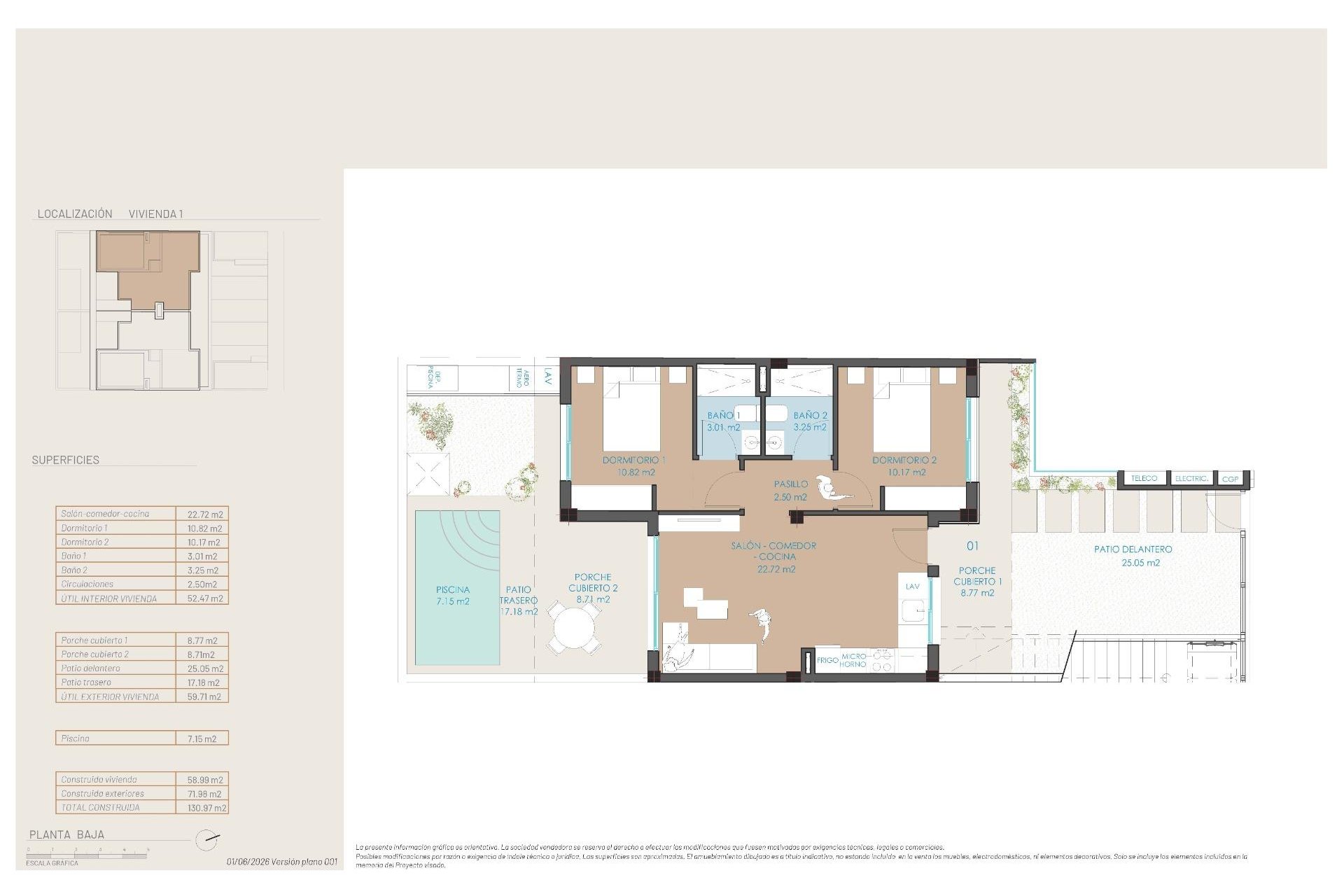 Nieuwbouw Woningen - Appartement - San Pedro del Pinatar - Molino de Chirrete