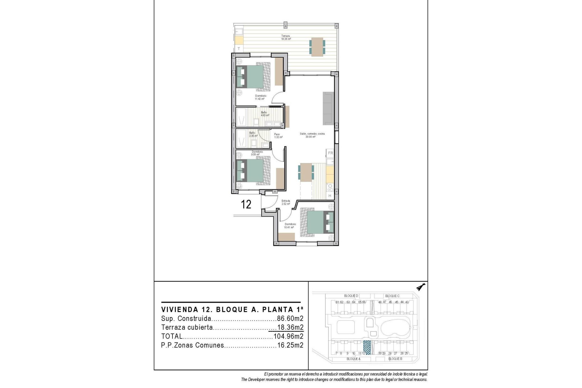Nieuwbouw Woningen - Appartement - Torre Pacheco - San Cayetano