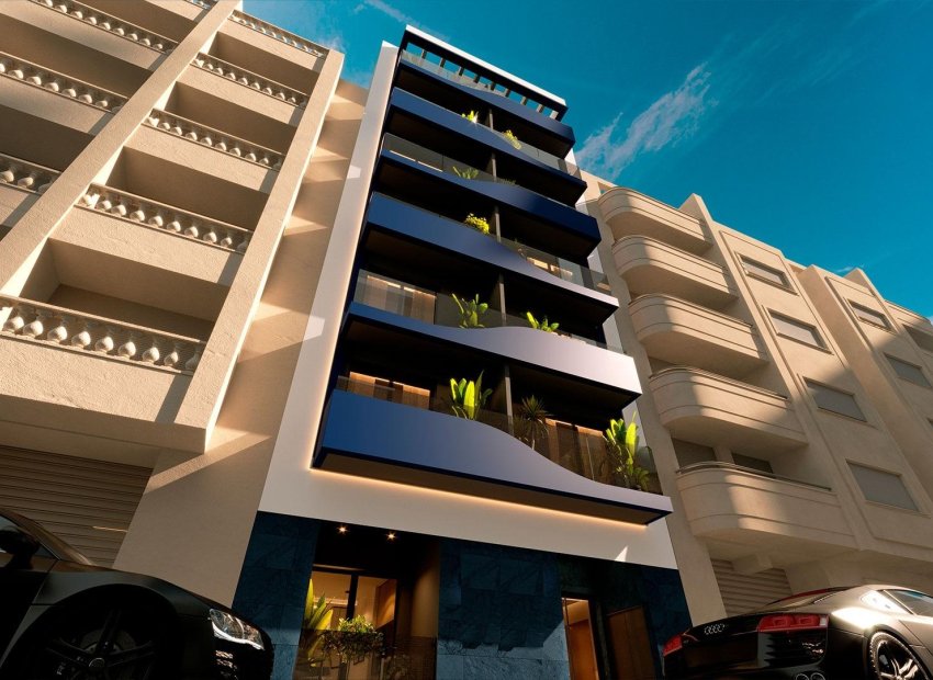 Nieuwbouw Woningen - Appartement - Torrevieja - Playa del Acequión