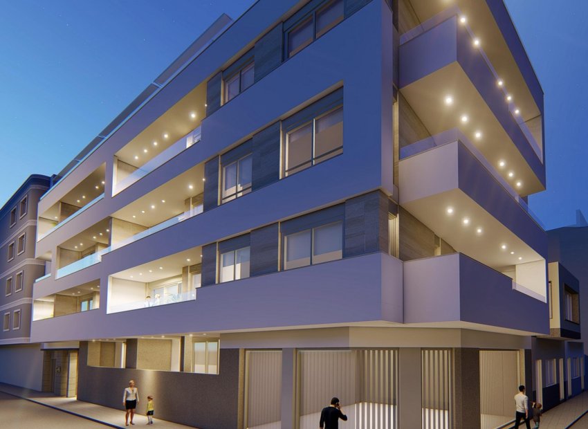 Nieuwbouw Woningen - Appartement - Torrevieja - Playa del Cura