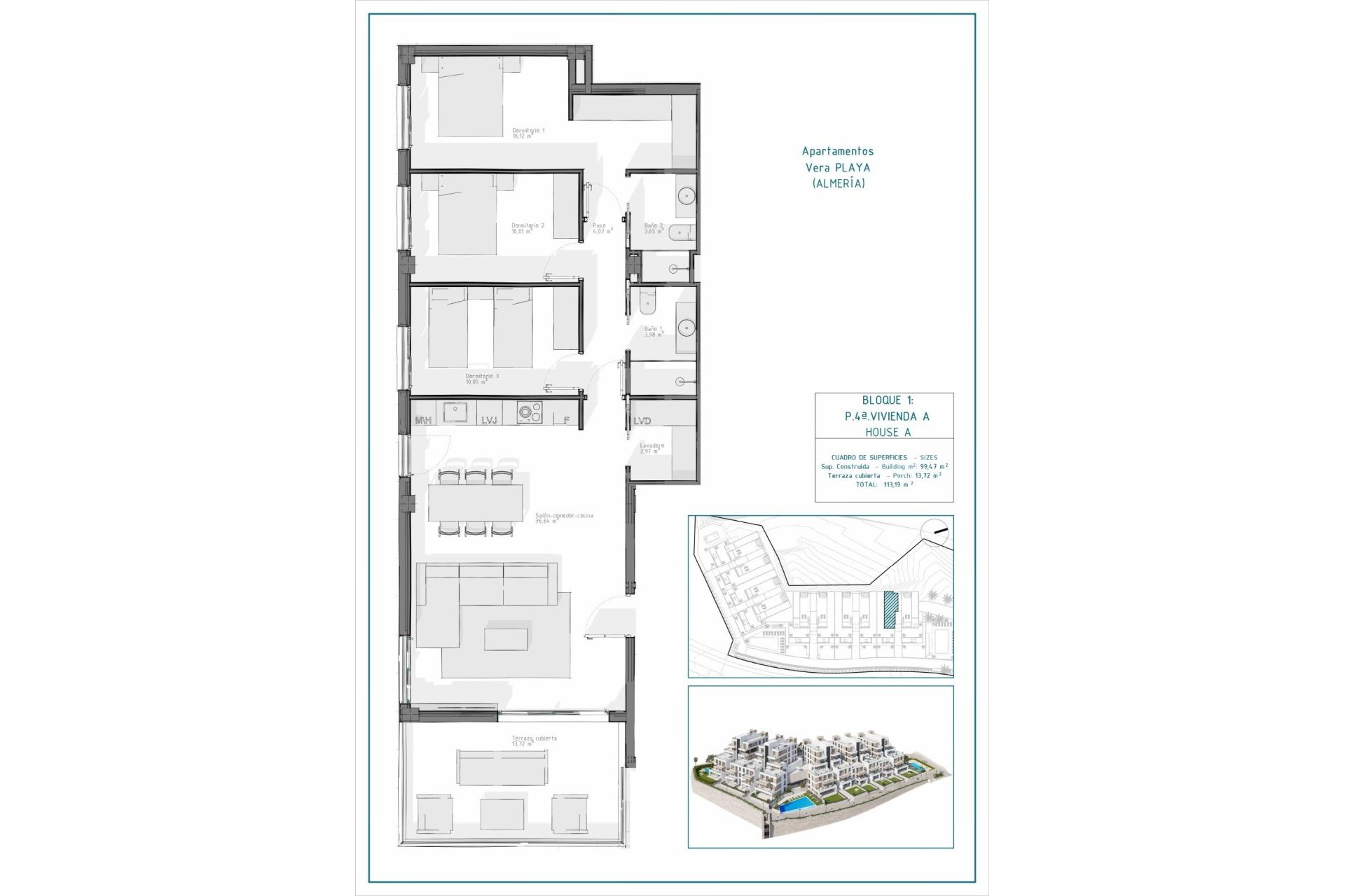 Nieuwbouw Woningen - Appartement - Vera - Pueblo Salinas