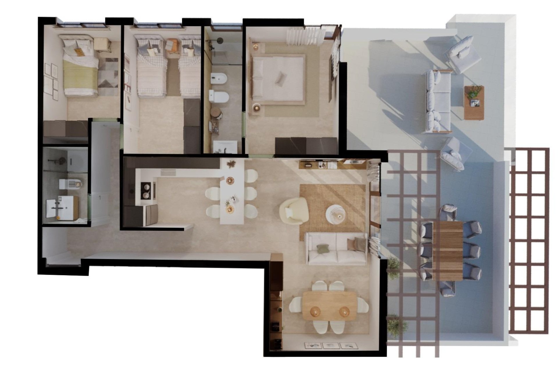 Nieuwbouw Woningen - Appartement - Vera - Vera Playa