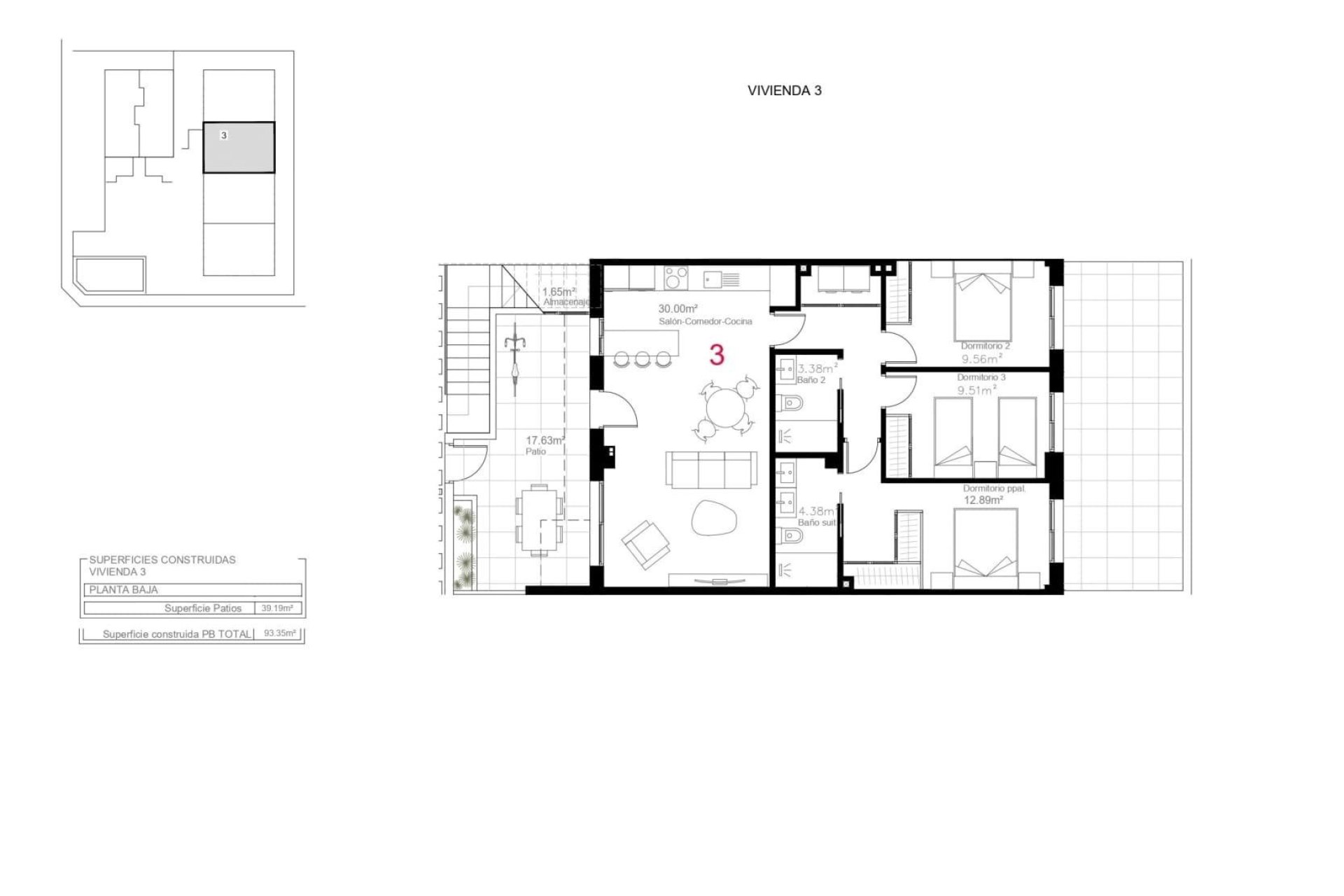 Nieuwbouw Woningen - Bungalow - Pilar de la Horadada - pueblo