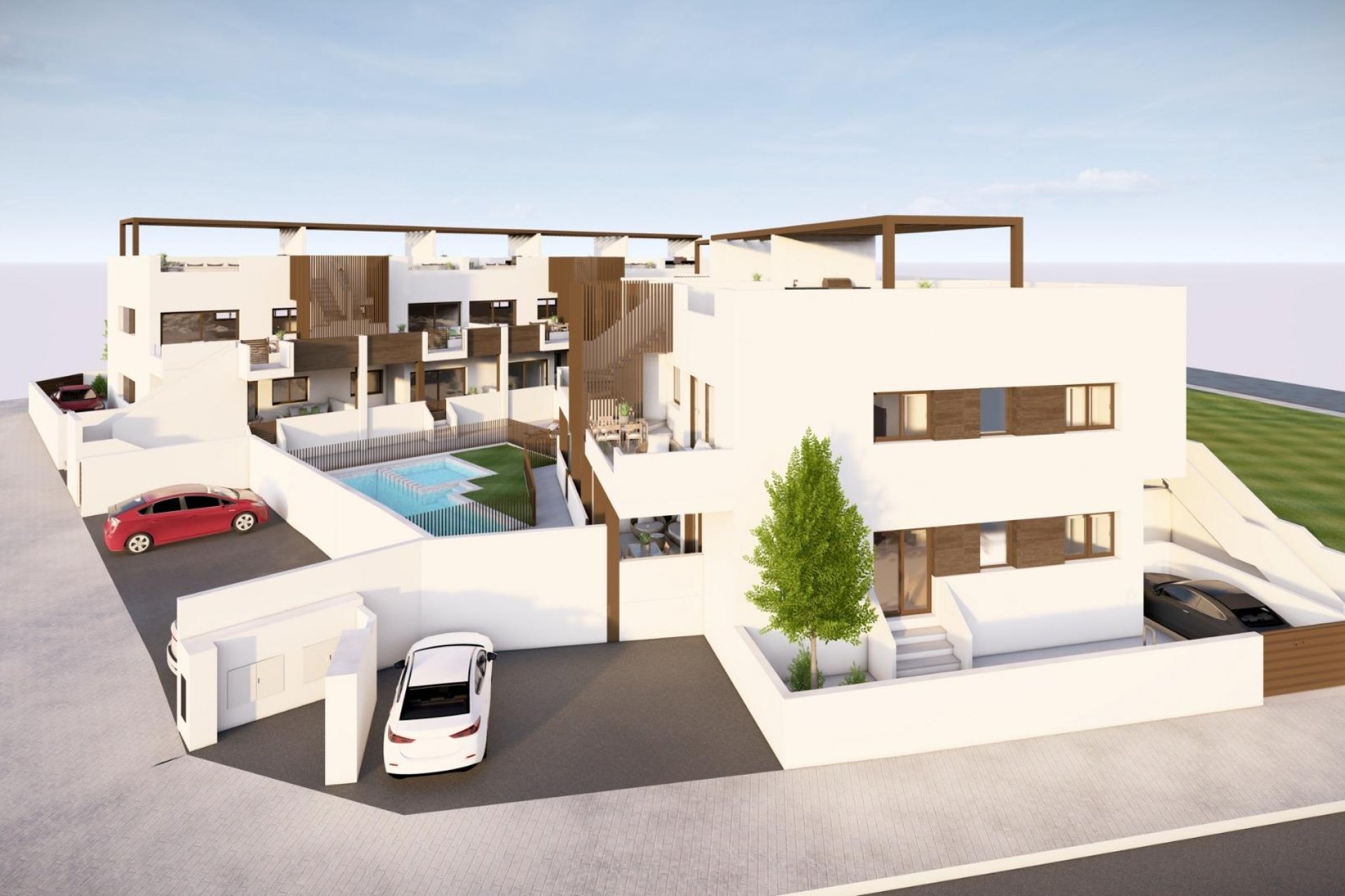 Nieuwbouw Woningen - Bungalow - Pilar de la Horadada - pueblo