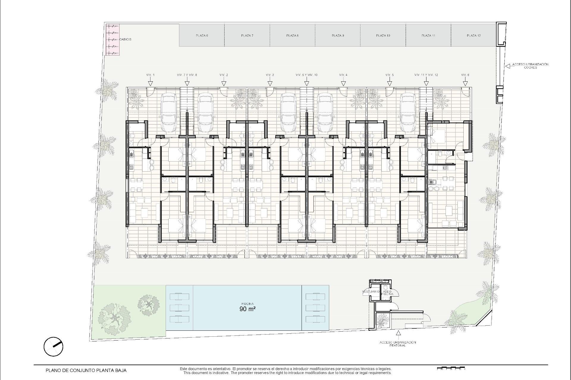 Nieuwbouw Woningen - Bungalow - Pilar de la Horadada - Zona Pueblo