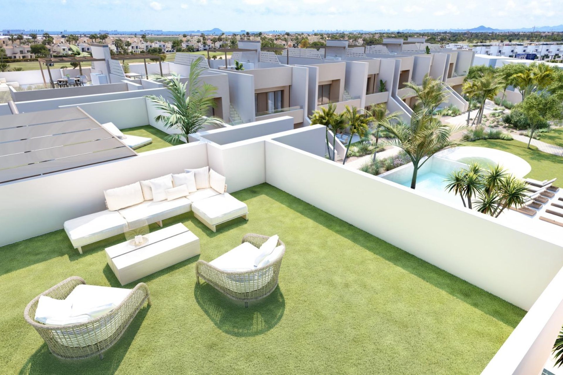 Nieuwbouw Woningen - Bungalow - San Javier - Roda Golf