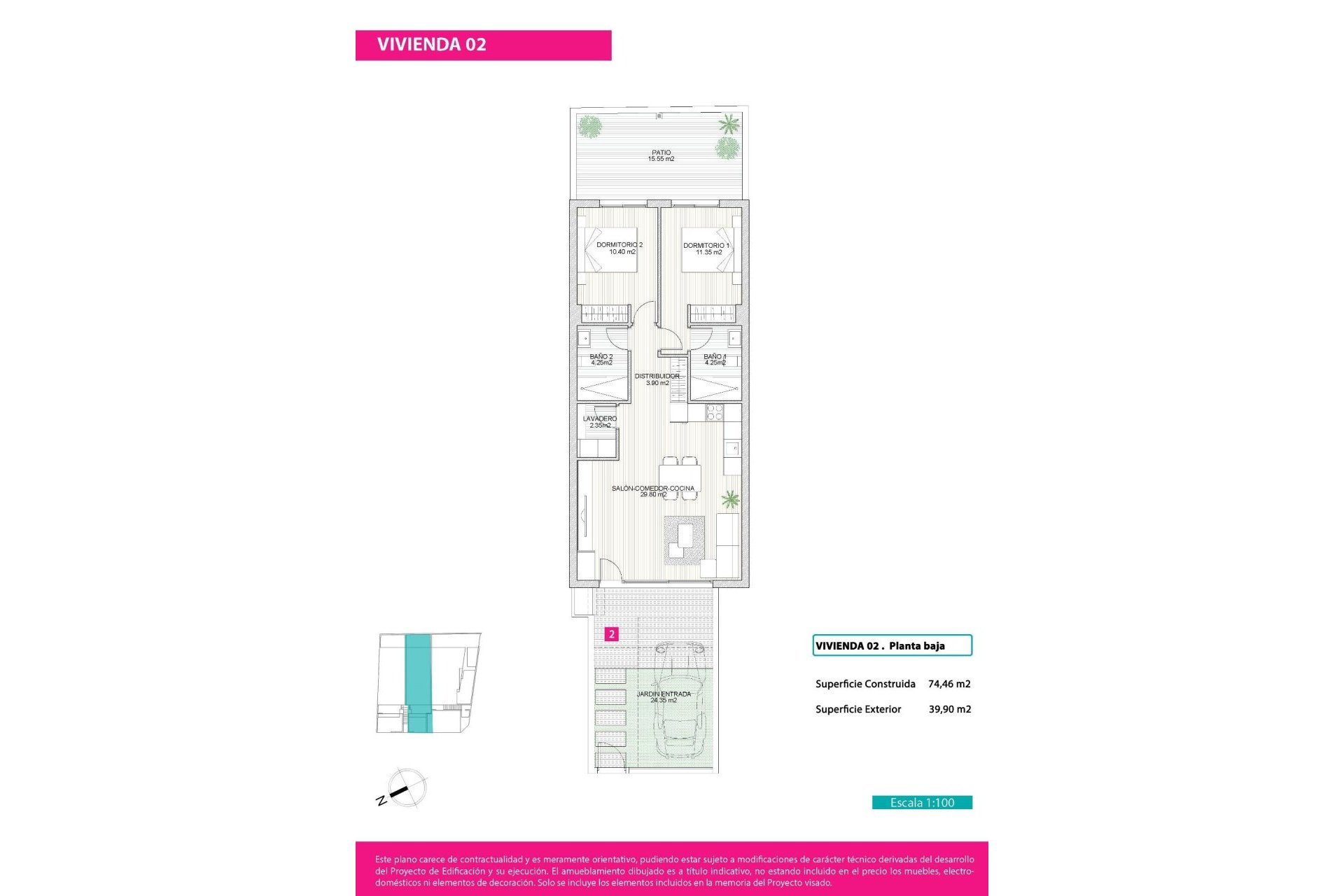 Nieuwbouw Woningen - Bungalow - San Pedro del Pinatar - Lo pagan