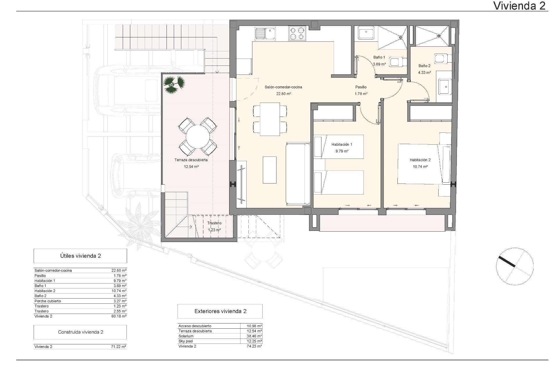 Nieuwbouw Woningen - Bungalow - San Pedro del Pinatar - Lo pagan