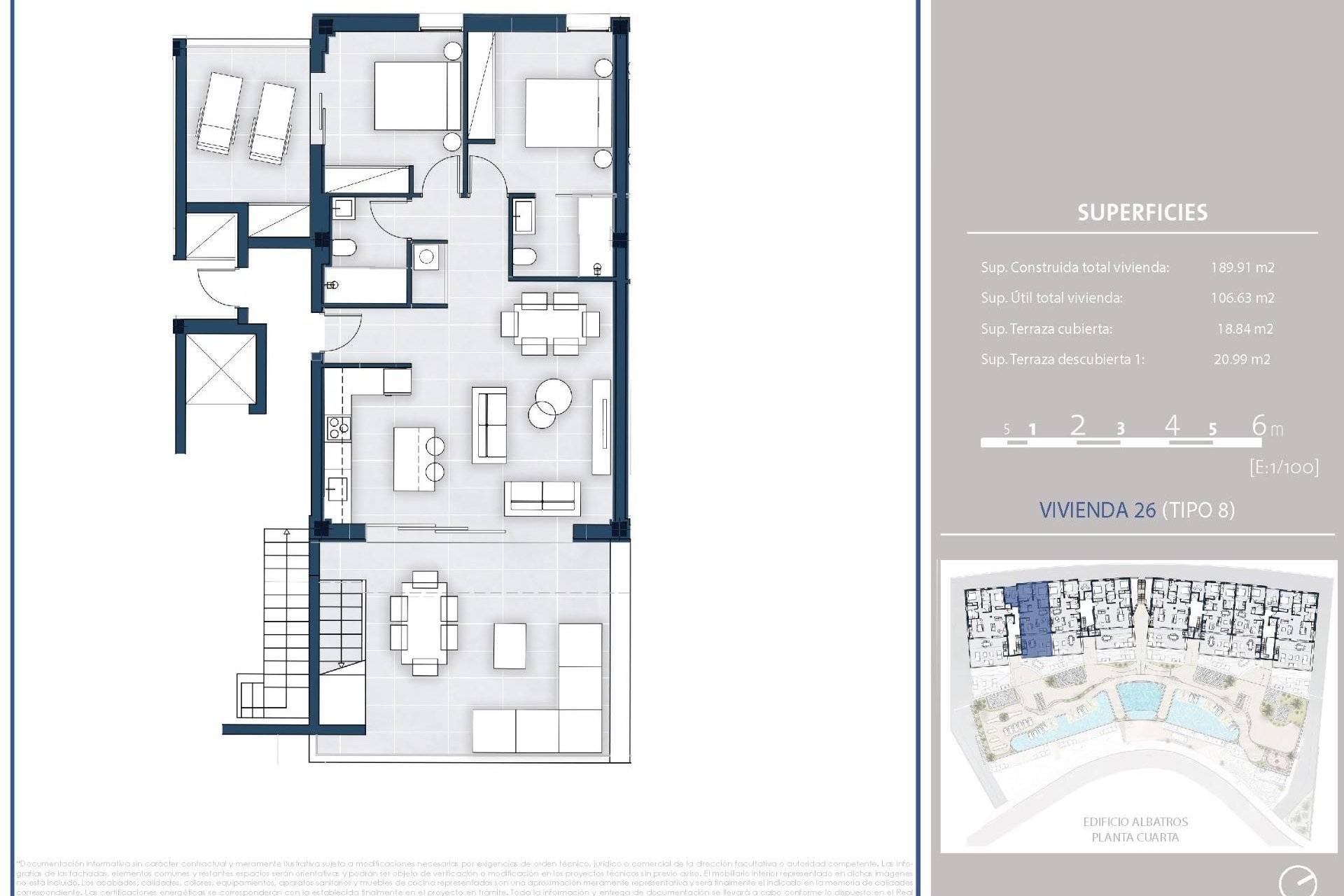 Nieuwbouw Woningen - Penthouse - Arenal d´en Castell - pueblo