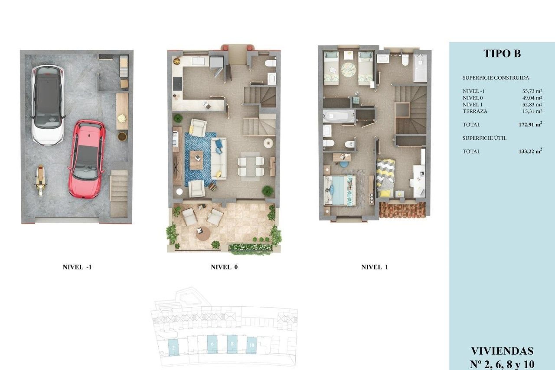 Nieuwbouw Woningen - Rijwoning - Almuñecar - Torrecuevas