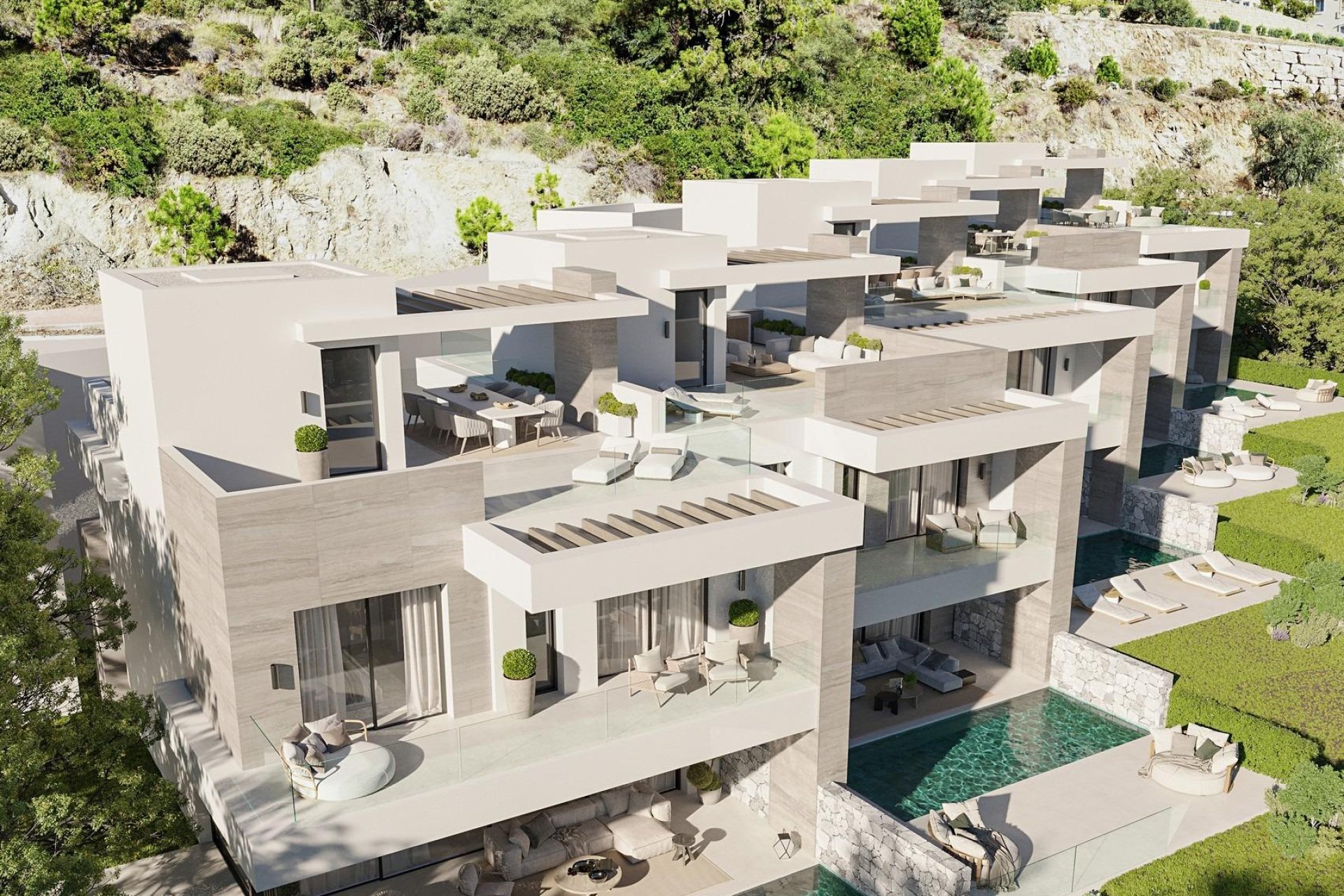 Nieuwbouw Woningen - Rijwoning - Benahavís - La Quinta Golf