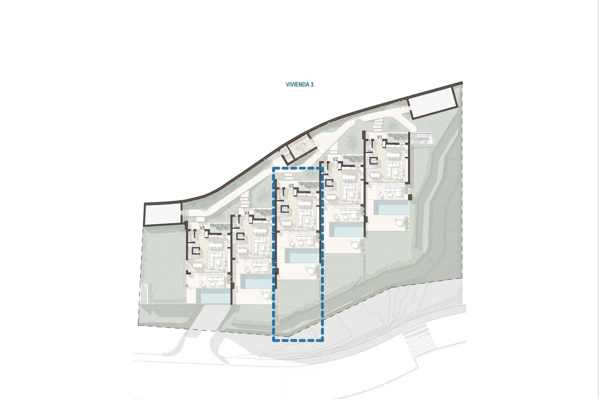 Nieuwbouw Woningen - Rijwoning - Benahavís - La Quinta Golf