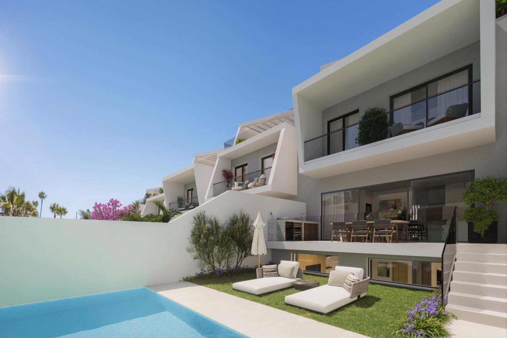 Nieuwbouw Woningen - Rijwoning - Estepona - Los Flamingos