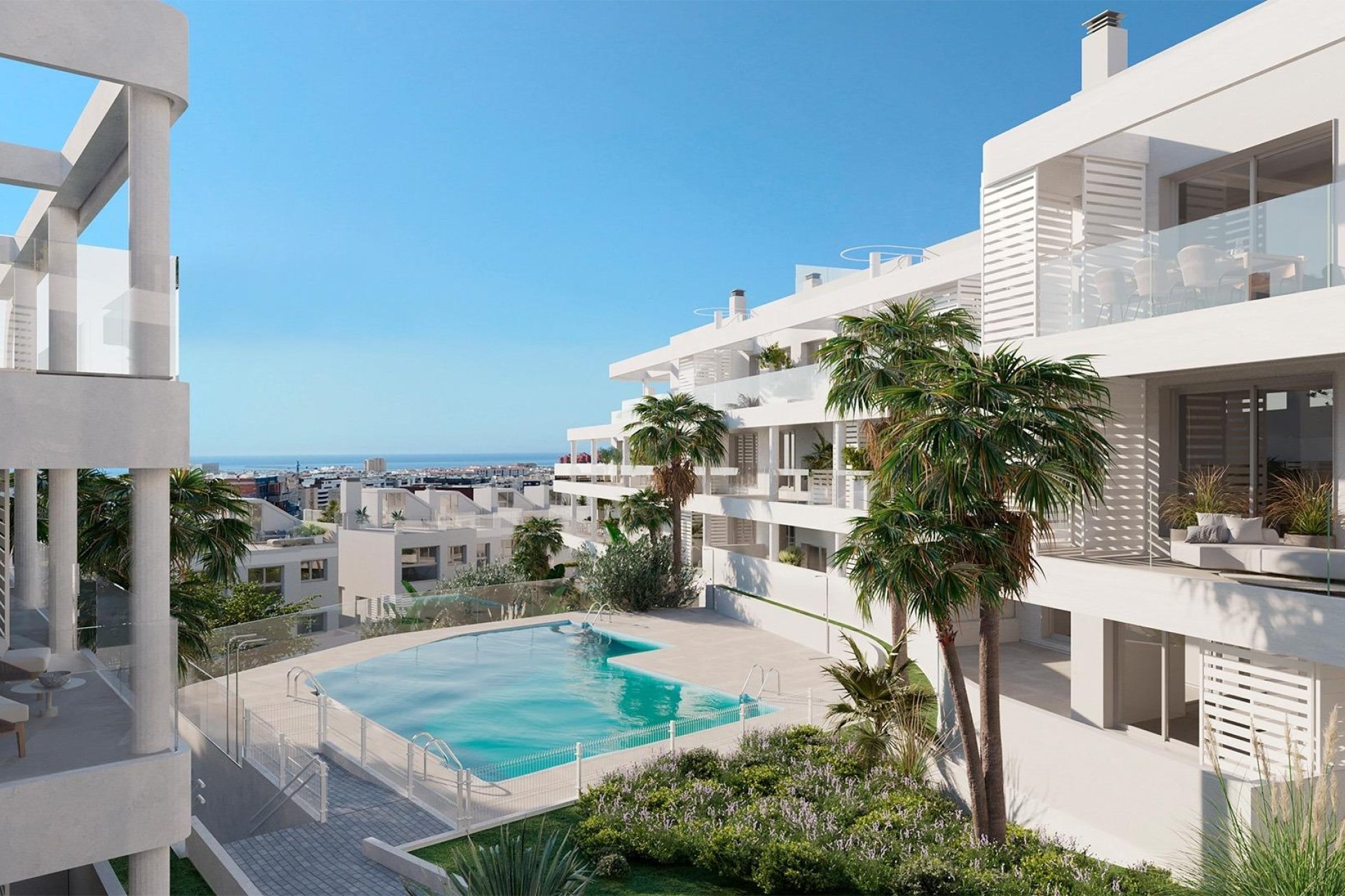 Nieuwbouw Woningen - Rijwoning - Estepona - Polideportivo