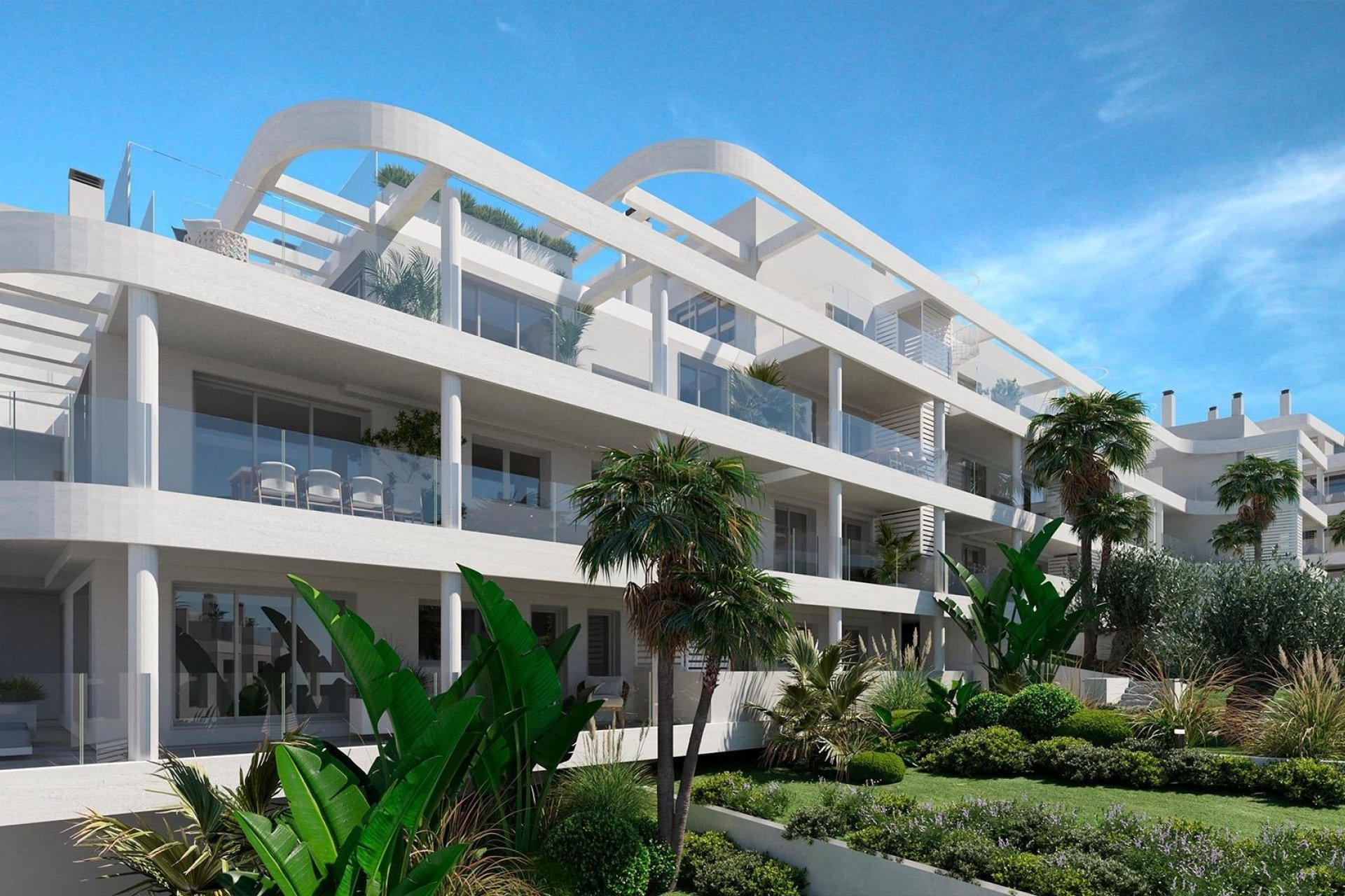 Nieuwbouw Woningen - Rijwoning - Estepona - Polideportivo