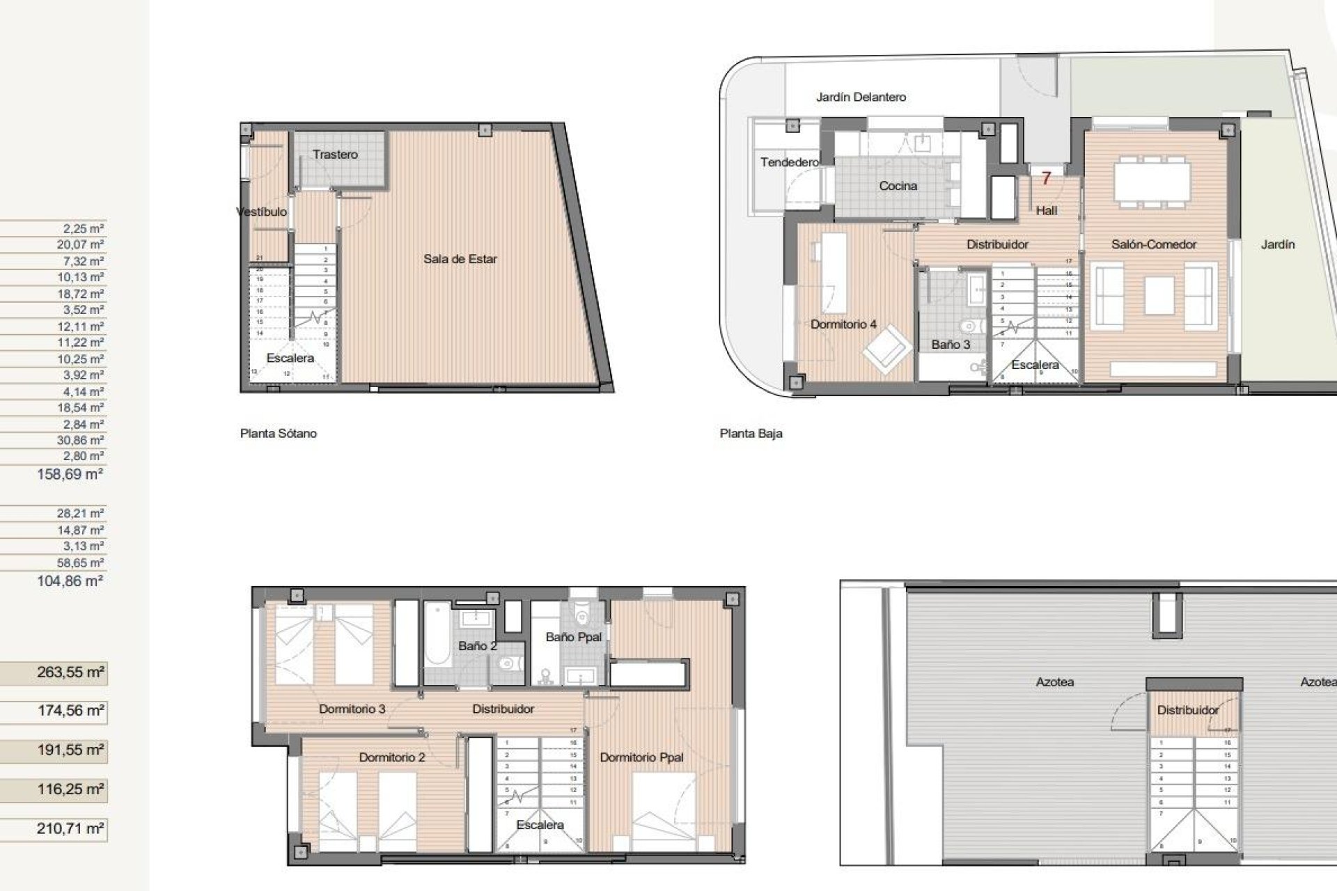 Nieuwbouw Woningen - Rijwoning - Estepona - Polideportivo