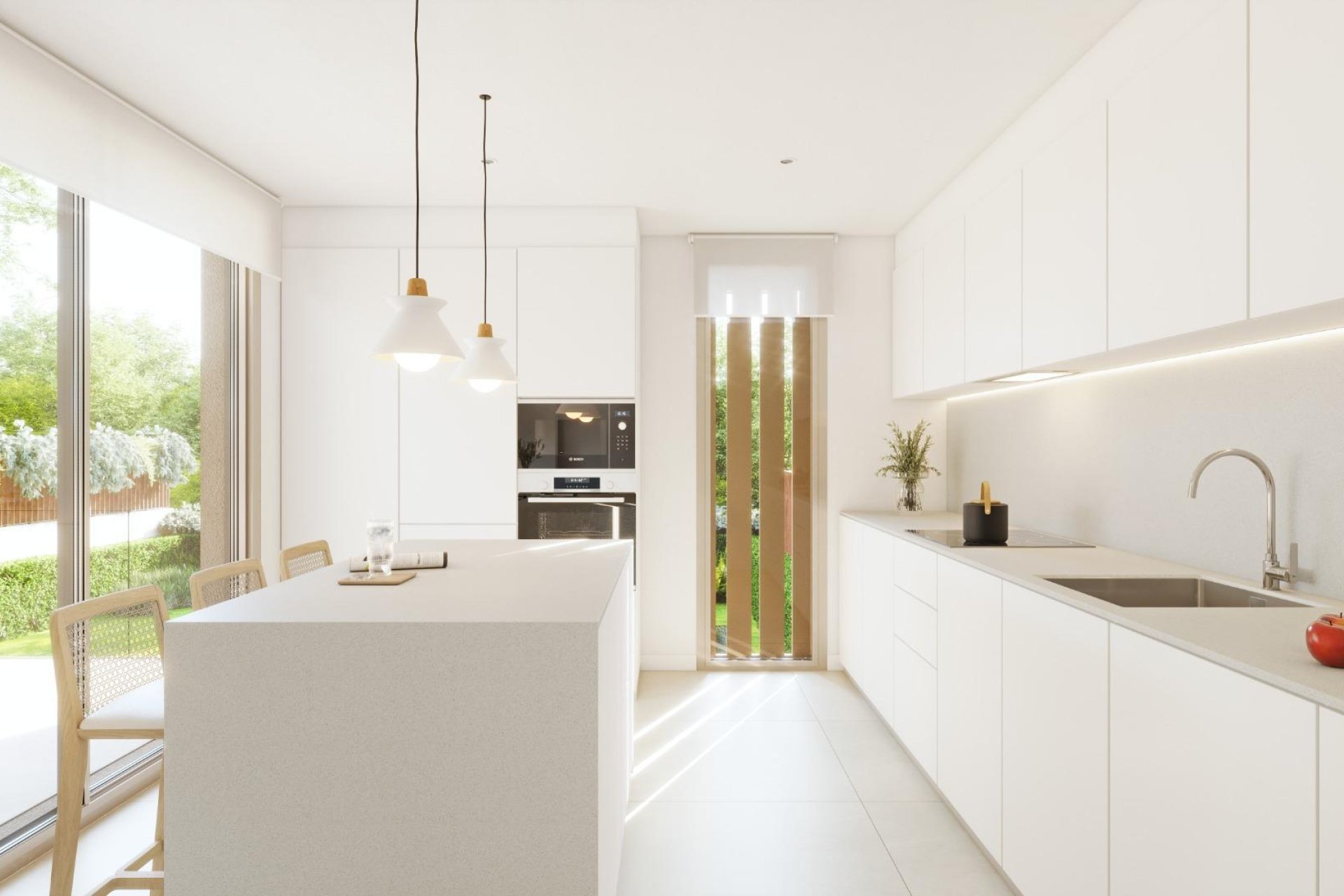 Nieuwbouw Woningen - Rijwoning - Godella - Campolivar