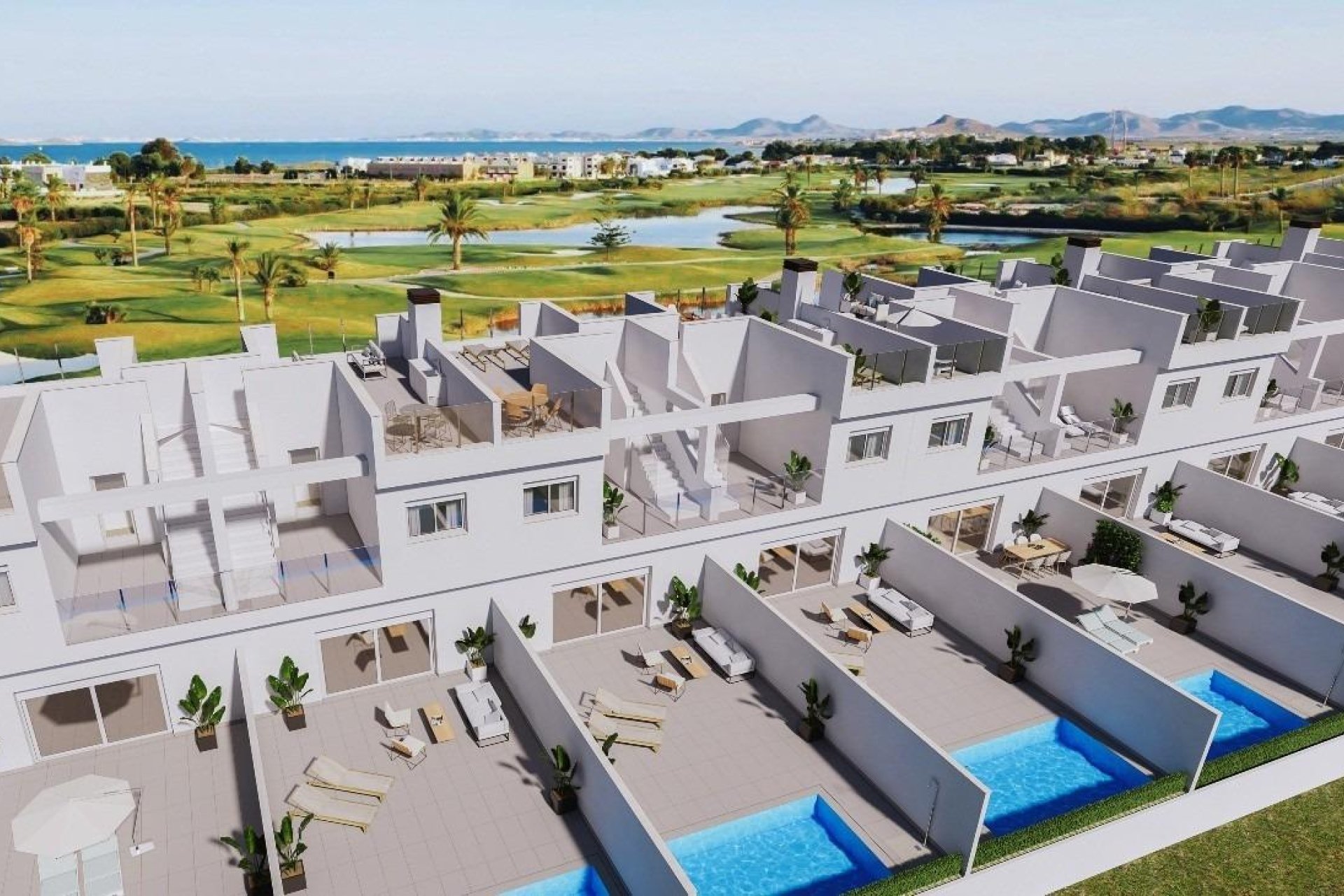 Nieuwbouw Woningen - Rijwoning - Los Alcazares - Serena Golf