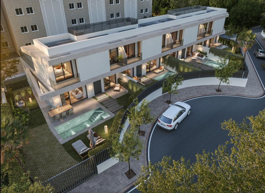 Nieuwbouw Woningen - Rijwoning - Málaga - El Limonar